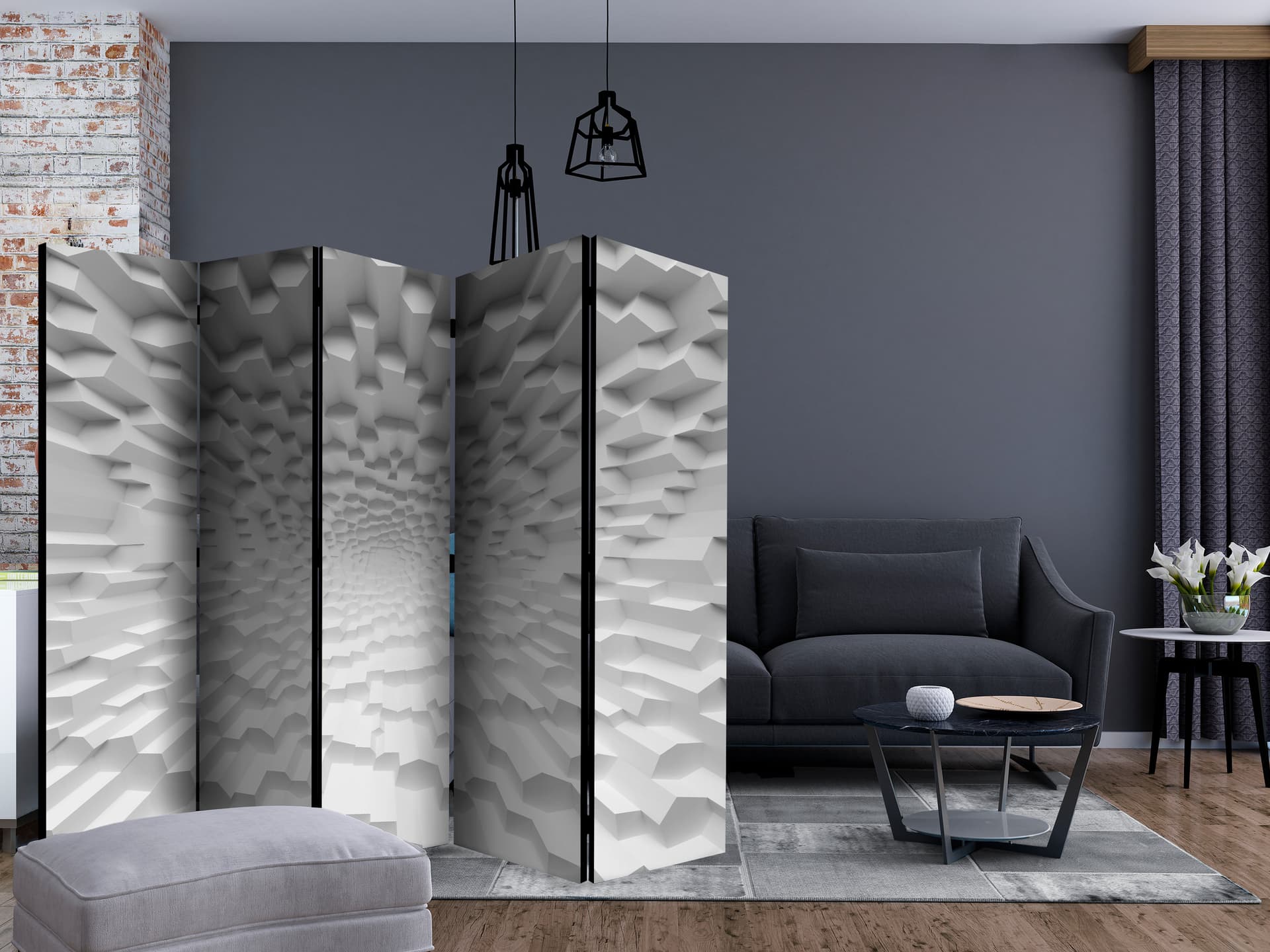 

Parawan 5-częściowy - Otchłań zapomnienia II [Room Dividers] (rozmiar 225x172)