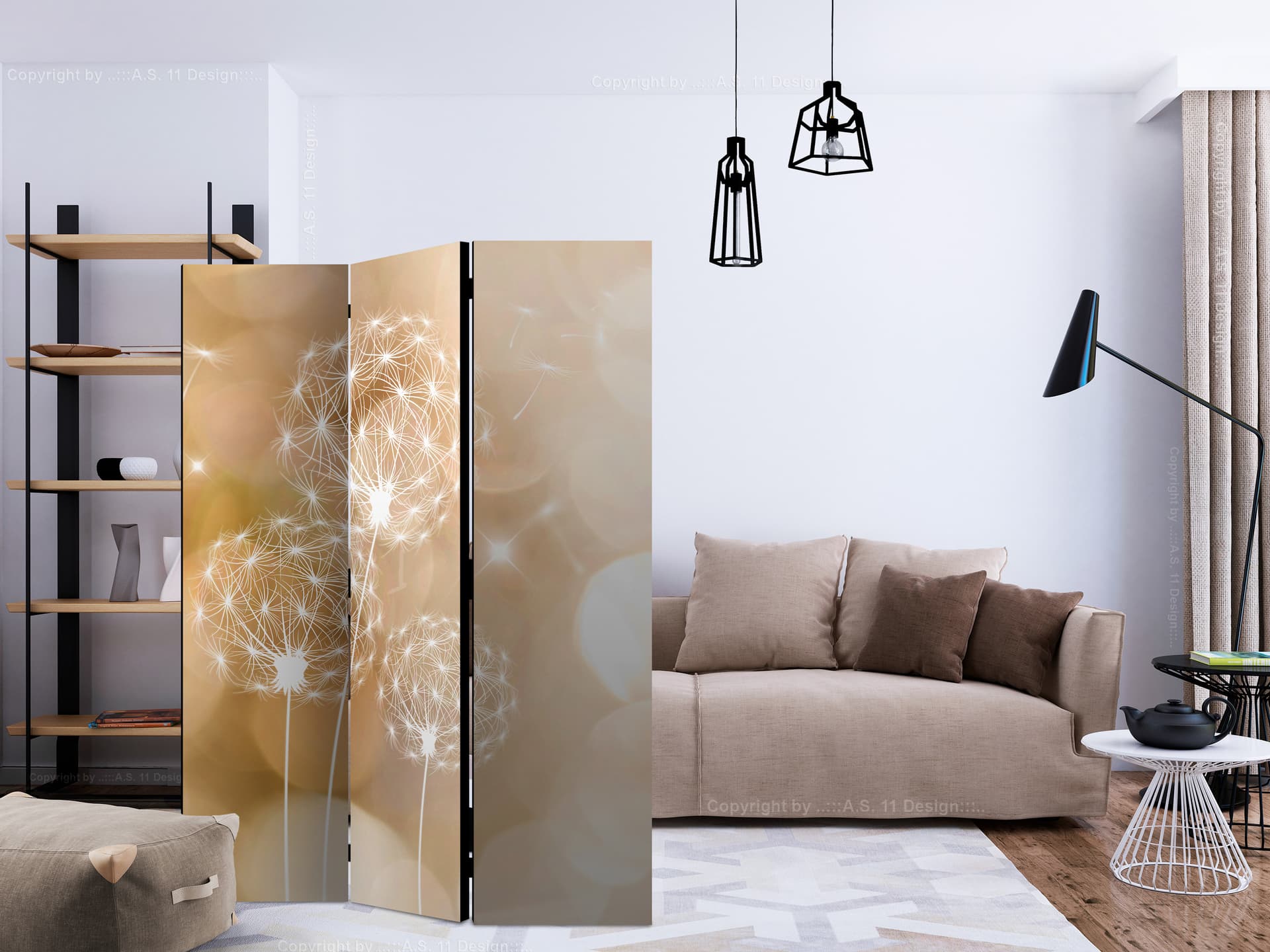 

Parawan 3-częściowy - Dotyk lata [Room Dividers] (rozmiar 135x172)