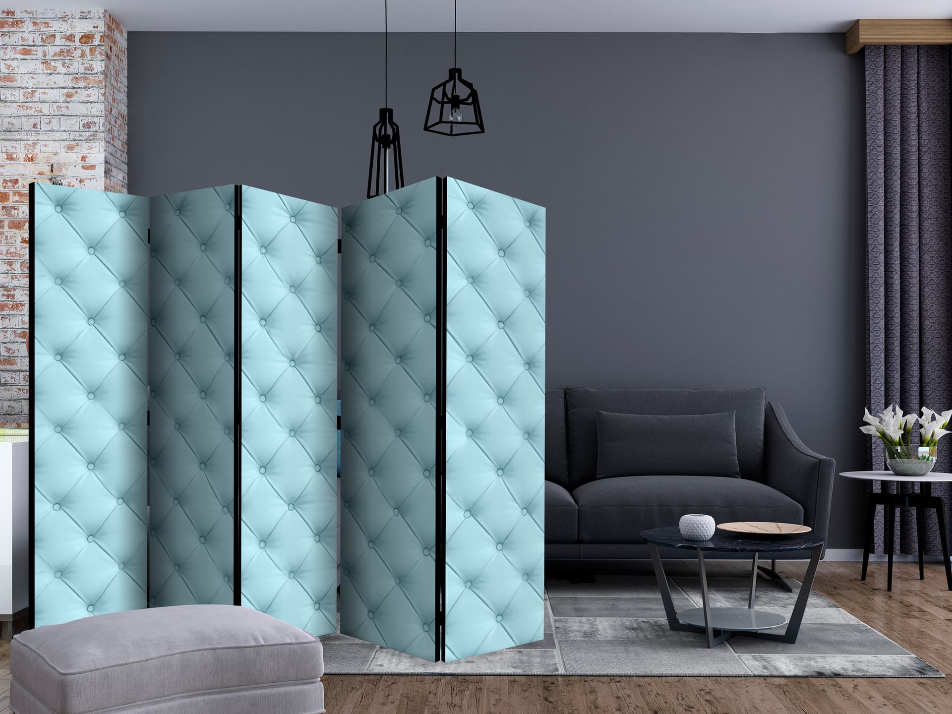 

Parawan 5-częściowy - Pianka II [Room Dividers] (rozmiar 225x172)