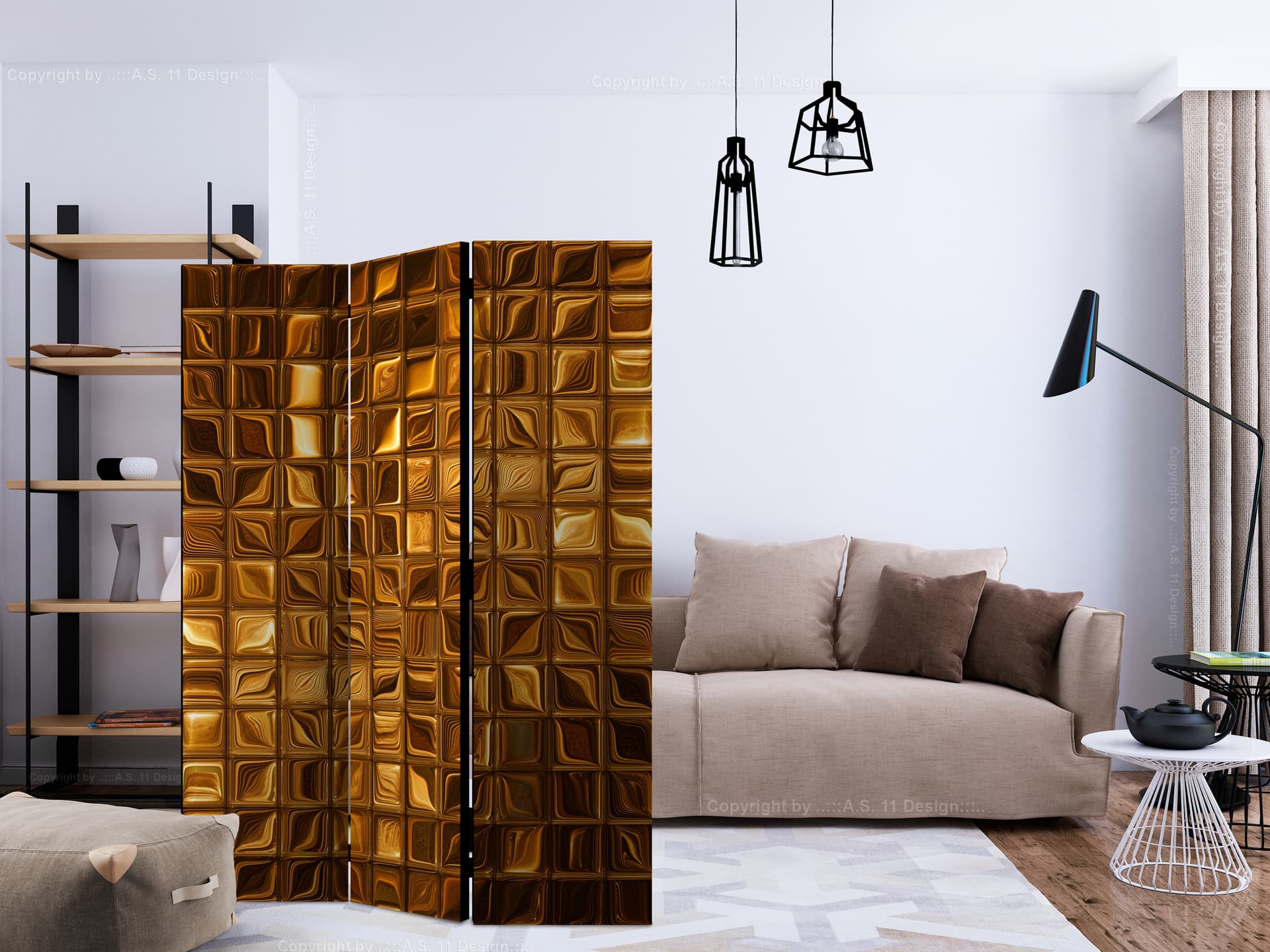 

Parawan 3-częściowy - Zagadka majestatu [Room Dividers] (rozmiar 135x172)