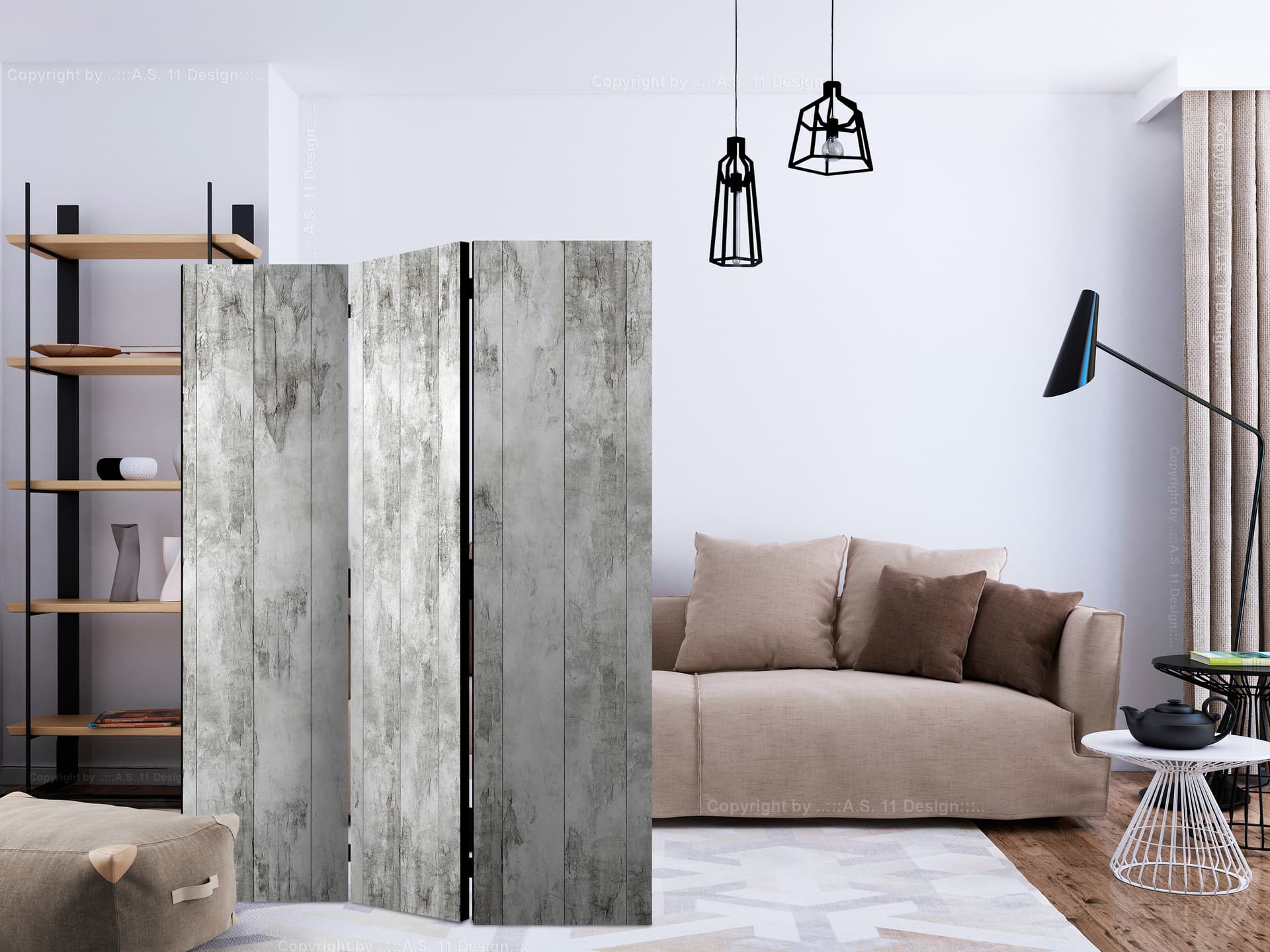 

Parawan 3-częściowy - Wyczucie stylu [Room Dividers] (rozmiar 135x172)