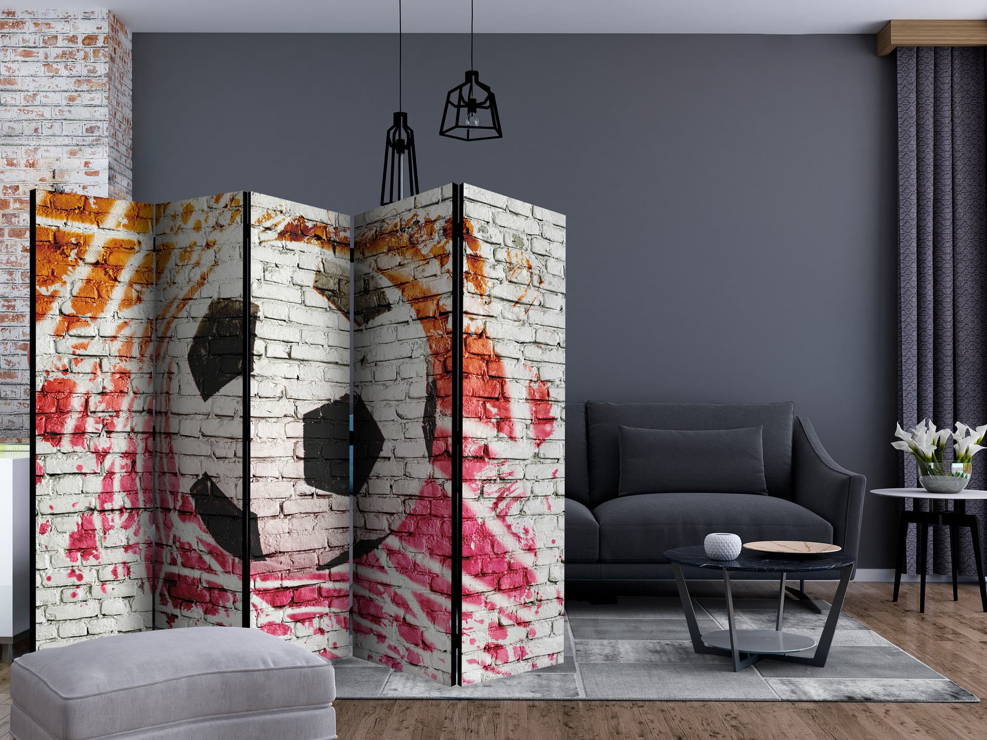 

Parawan 5-częściowy - Street football II [Room Dividers] (rozmiar 225x172)