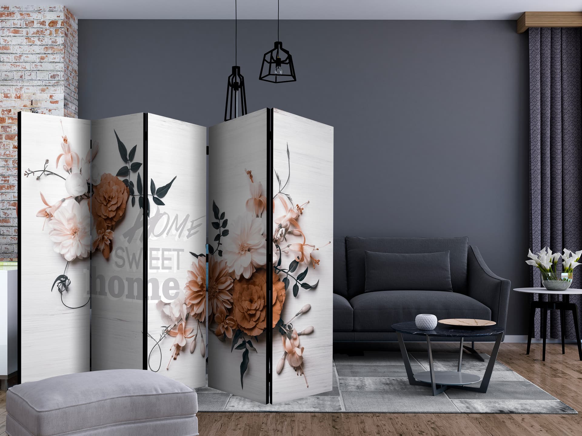 

Parawan 5-częściowy - Dom marzyciela II [Room Dividers] (rozmiar 225x172)