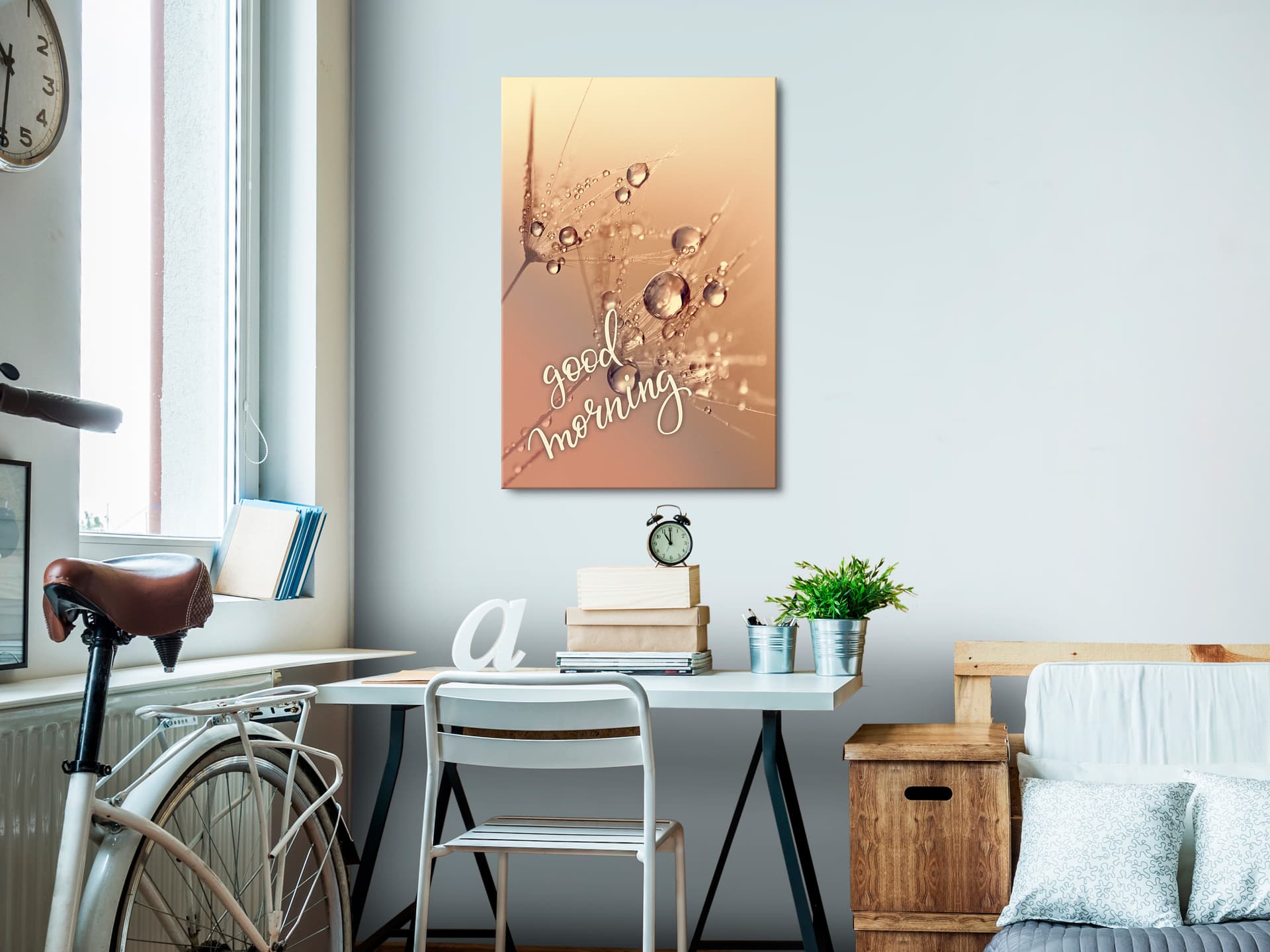 

Obraz - Good morning (1-częściowy) pionowy (rozmiar 60x90)