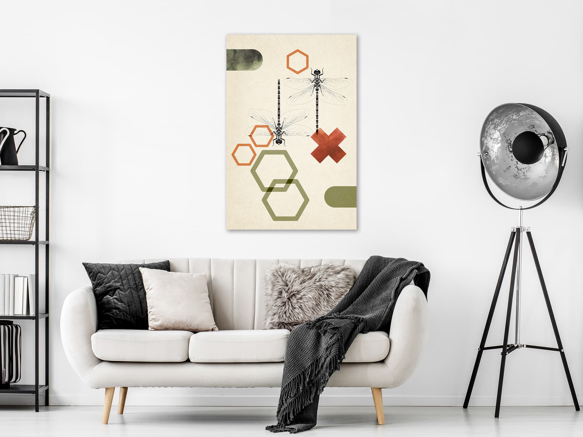 

Obraz - Ważki i geometria (1-częściowy) pionowy (rozmiar 40x60)