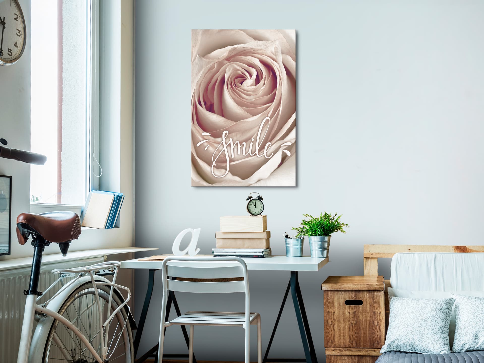 

Obraz - Uśmiechnij się! (1-częściowy) pionowy (rozmiar 80x120)