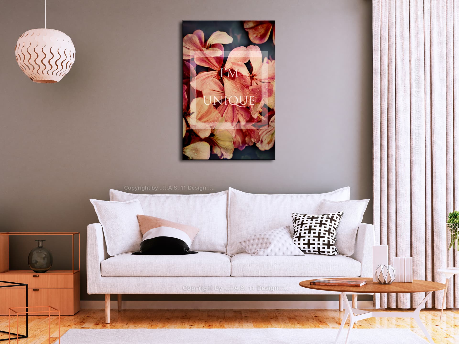 

Obraz - I'm unique (1-częściowy) pionowy (rozmiar 40x60)