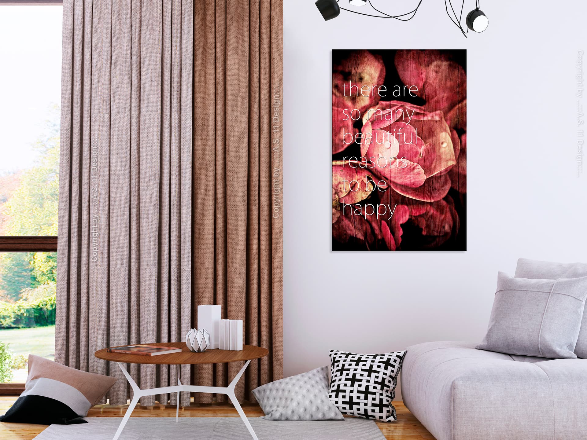 

Obraz - There are so many beautiful reasons to be happy (1-częściowy) pionowy (rozmiar 40x60)