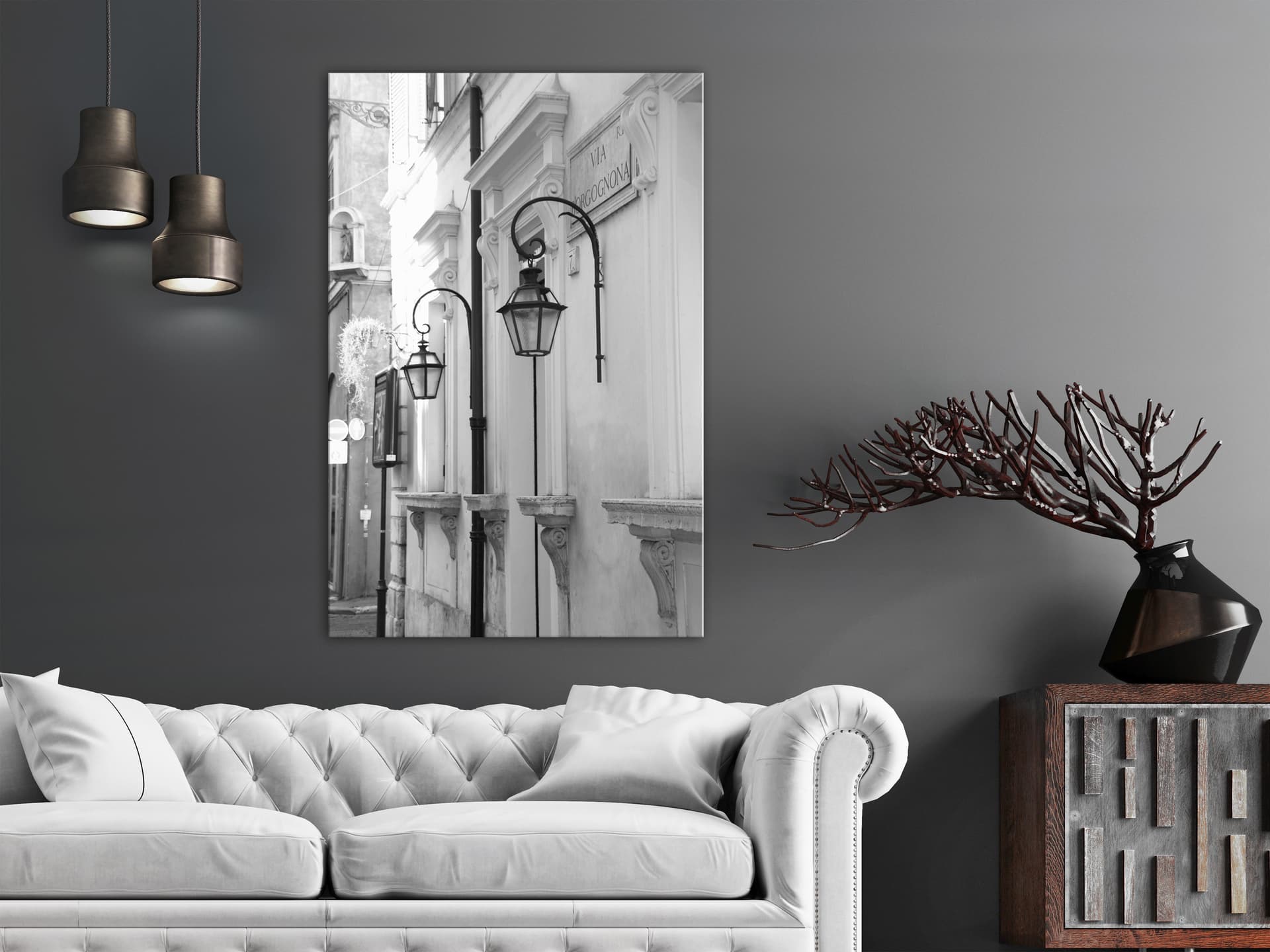 

Obraz - Uliczne lampy (1-częściowy) pionowy (rozmiar 40x60)