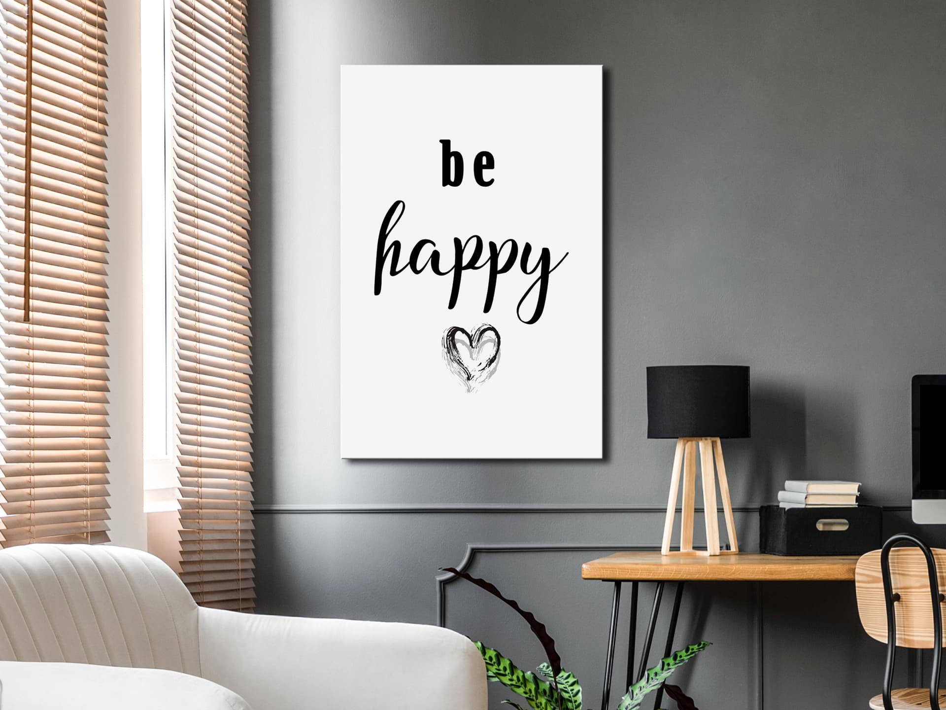 

Obraz - Be happy (1-częściowy) pionowy (rozmiar 60x90)