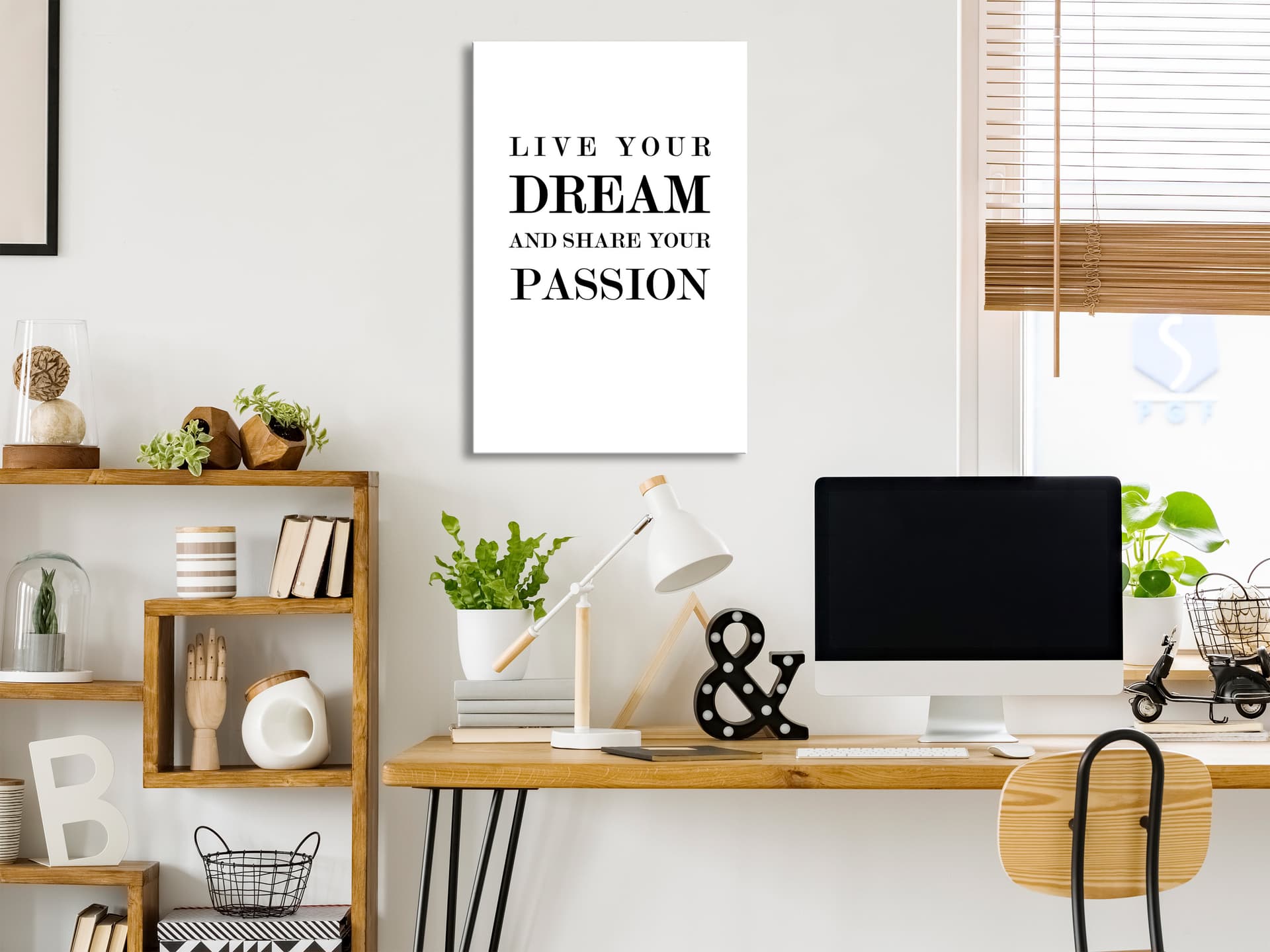 

Obraz - Live your dream and share your passion (1-częściowy) pionowy (rozmiar 80x120)