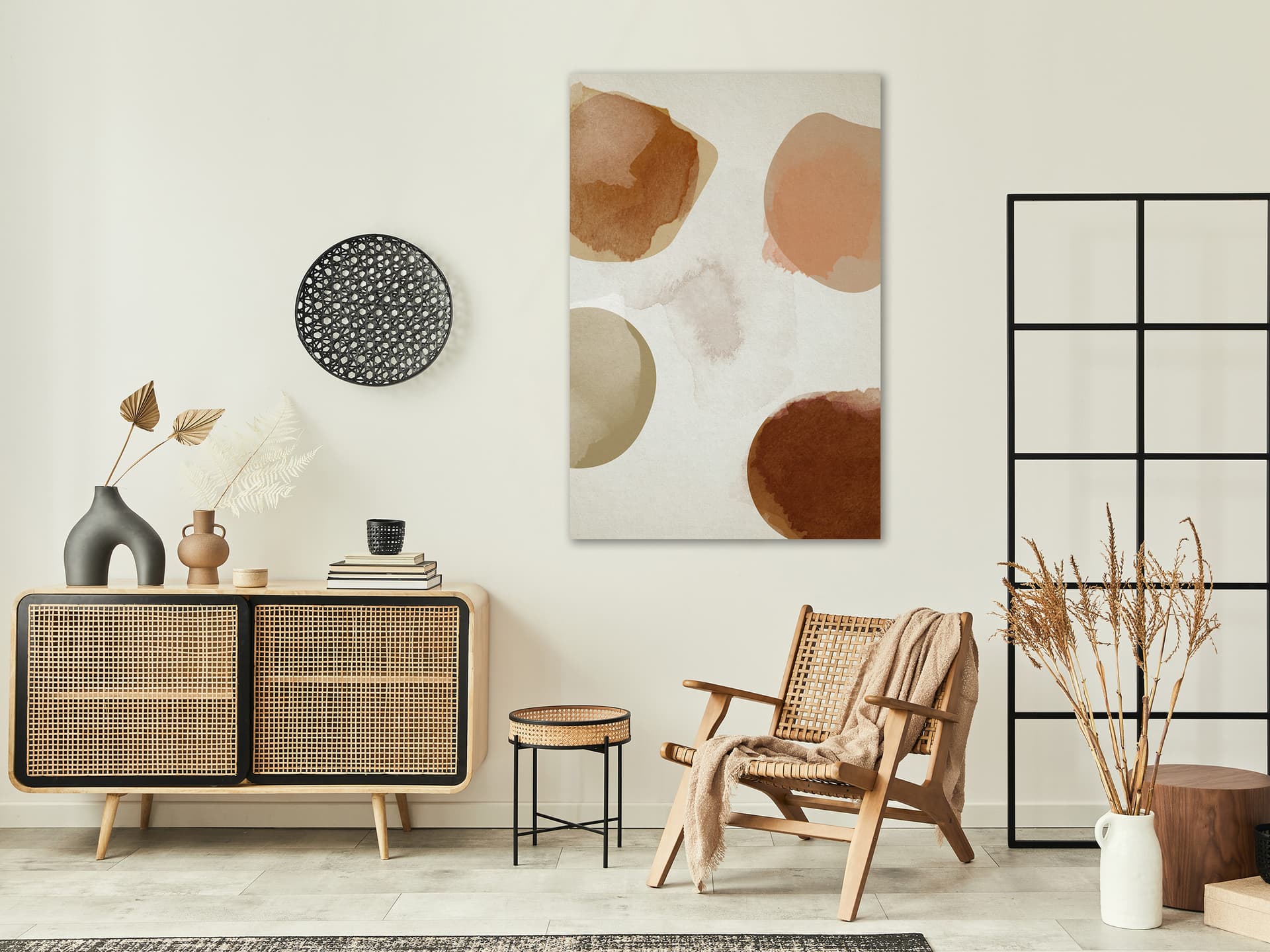 

Obraz - Beżowa abstrakcja (1-częściowy) pionowy (rozmiar 40x60)