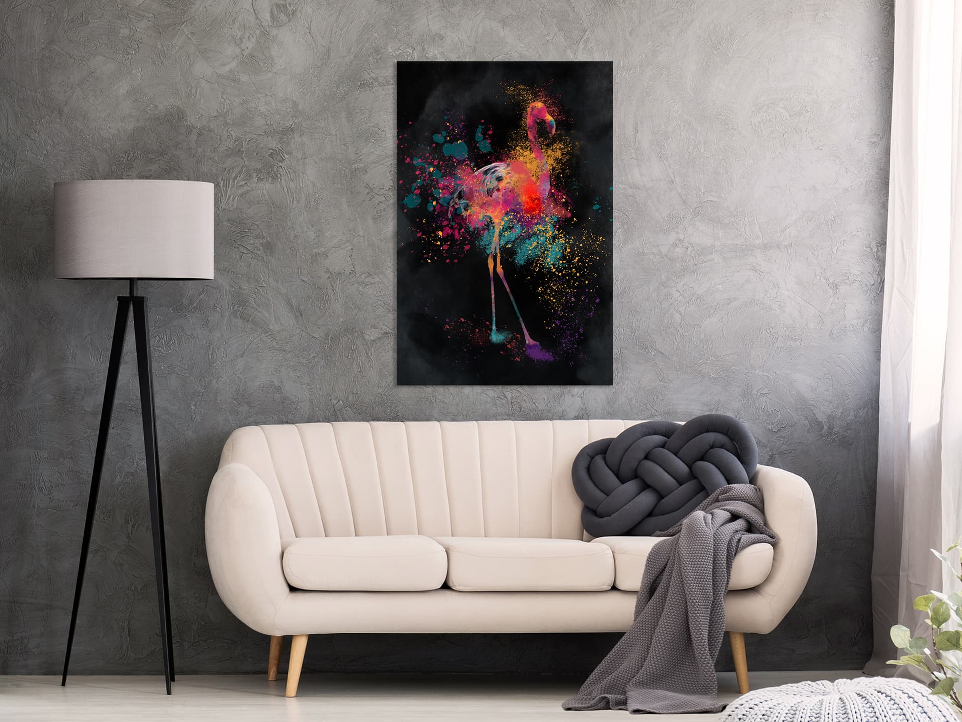 

Obraz - Flamingowy kolor (1-częściowy) pionowy (rozmiar 60x90)