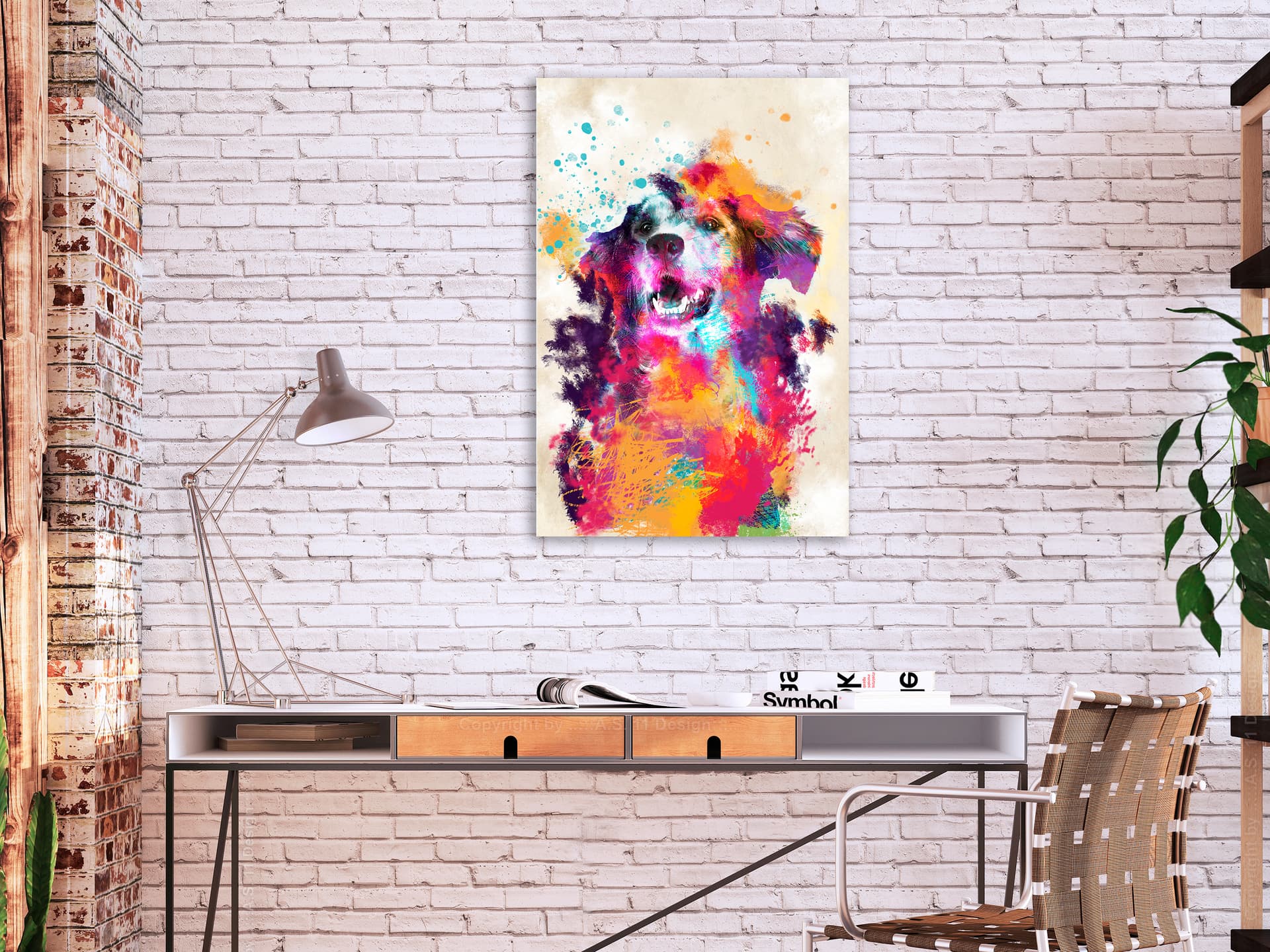 

Obraz - Akwarelowy pies (1-częściowy) pionowy (rozmiar 40x60)