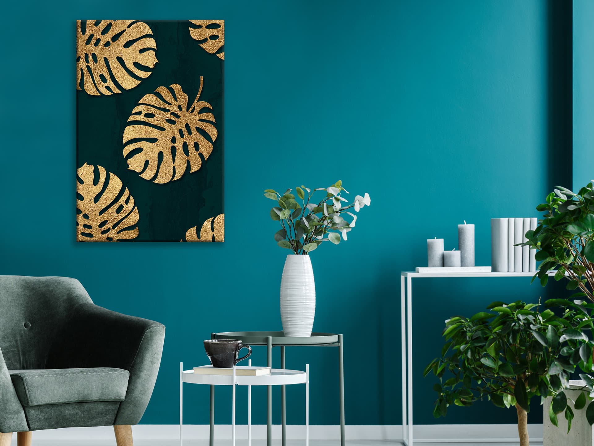 

Obraz - Liście luksusu (1-częściowy) pionowy (rozmiar 60x90)