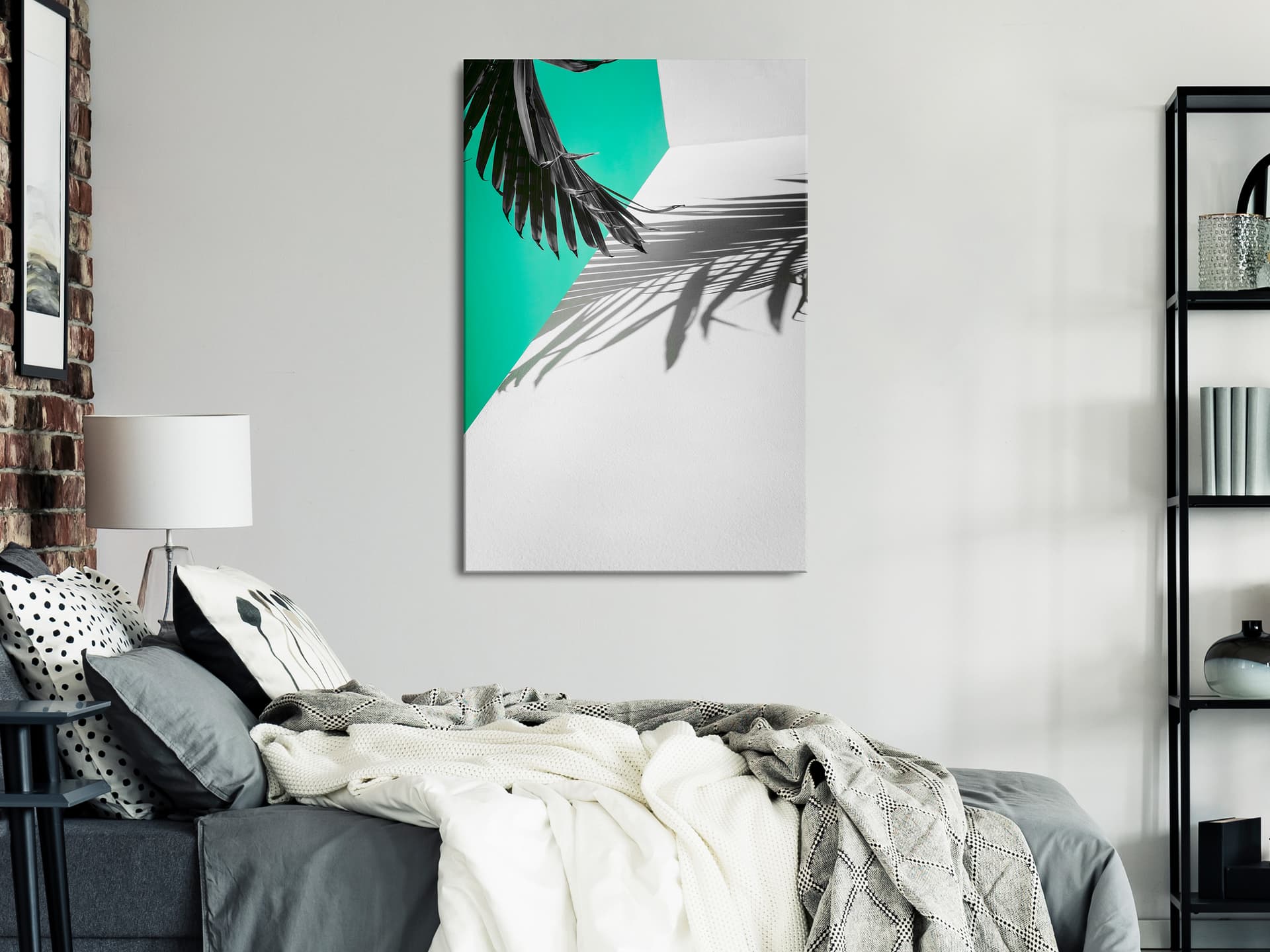 

Obraz - Cień gałązki (1-częściowy) szeroki (rozmiar 120x80)