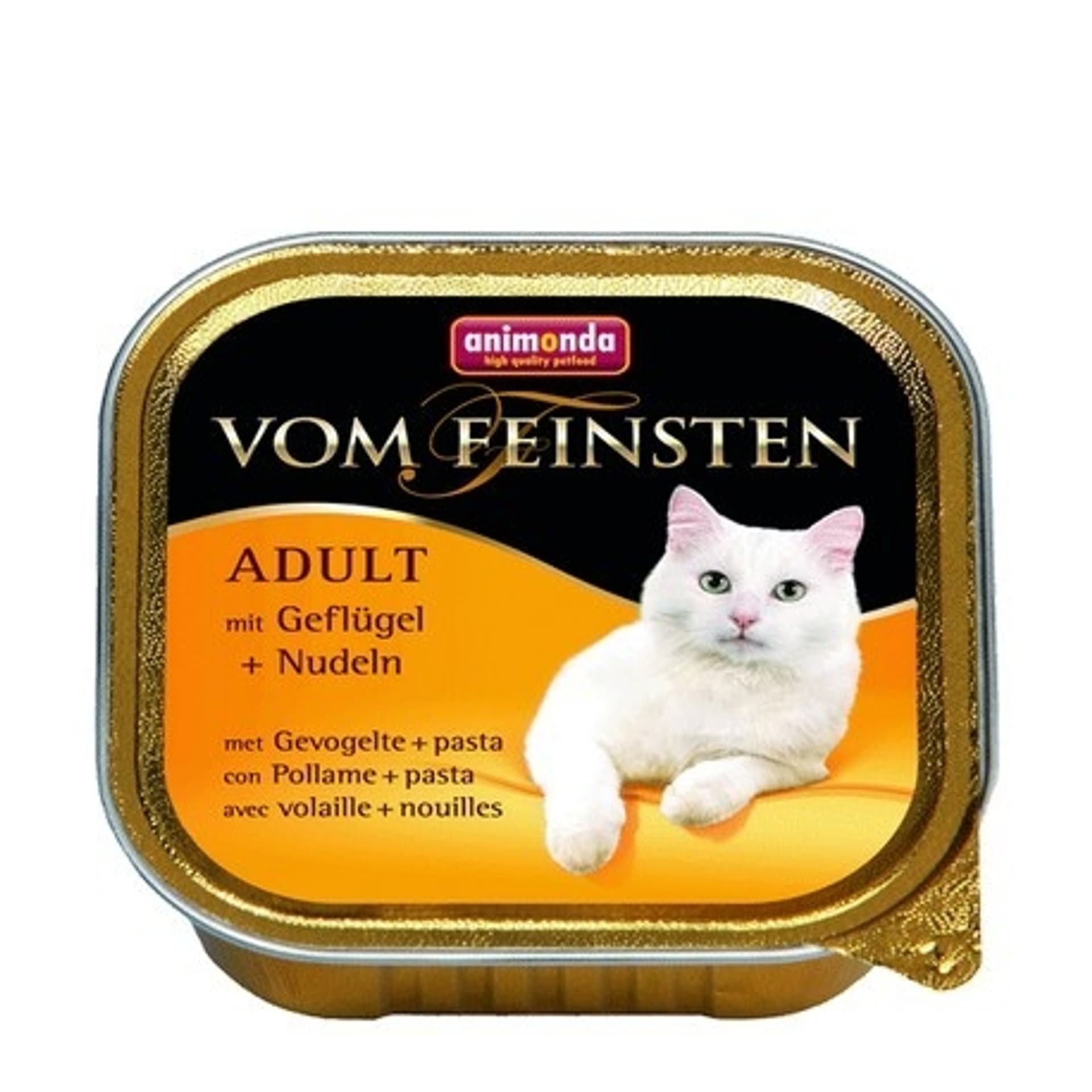 

ANIMONDA Vom Feinsten Adult szalka z drobiem i makaronem 100g