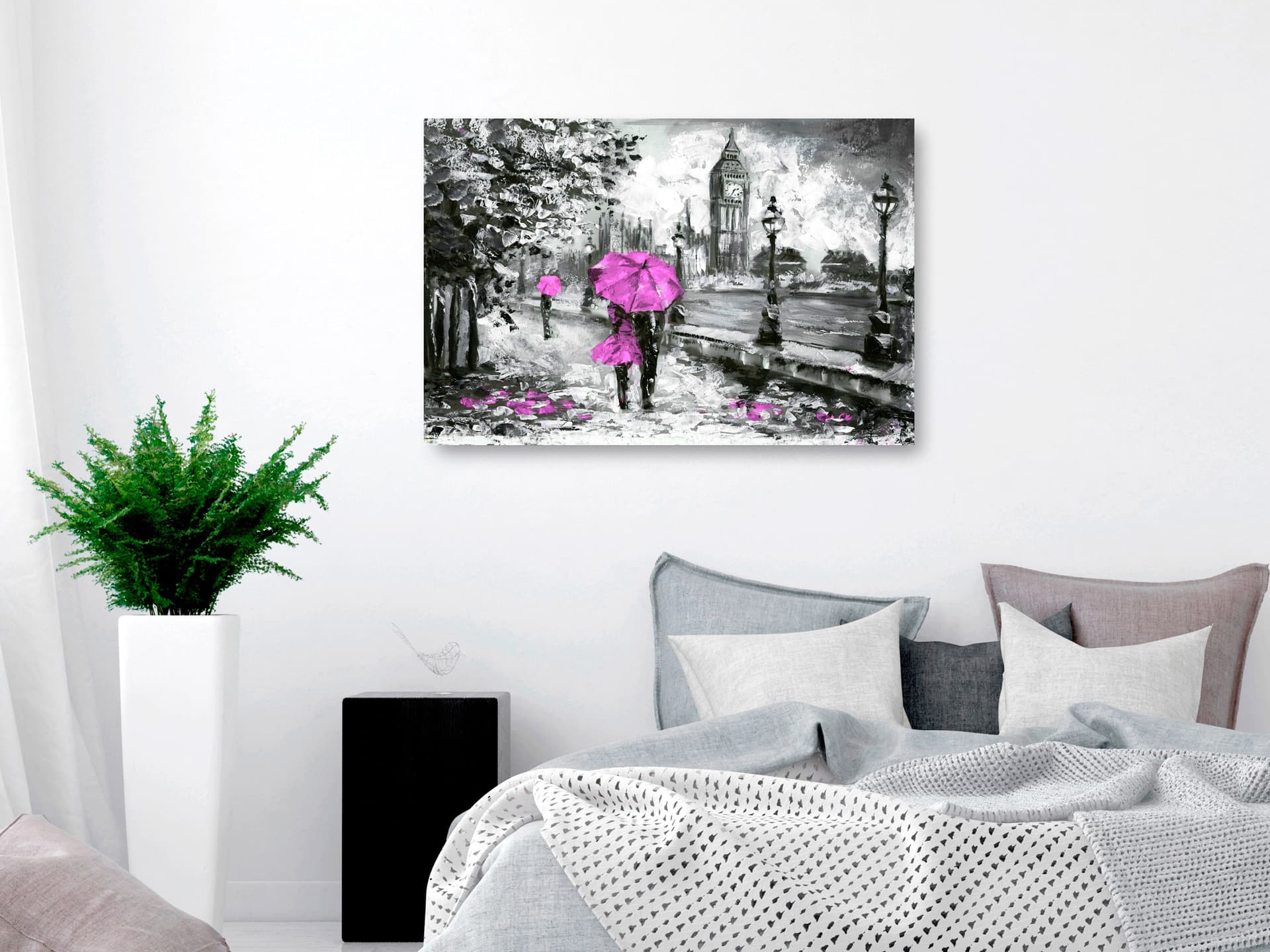 

Obraz - Spacer w Londynie (1-częściowy) szeroki różowy (rozmiar 90x60)