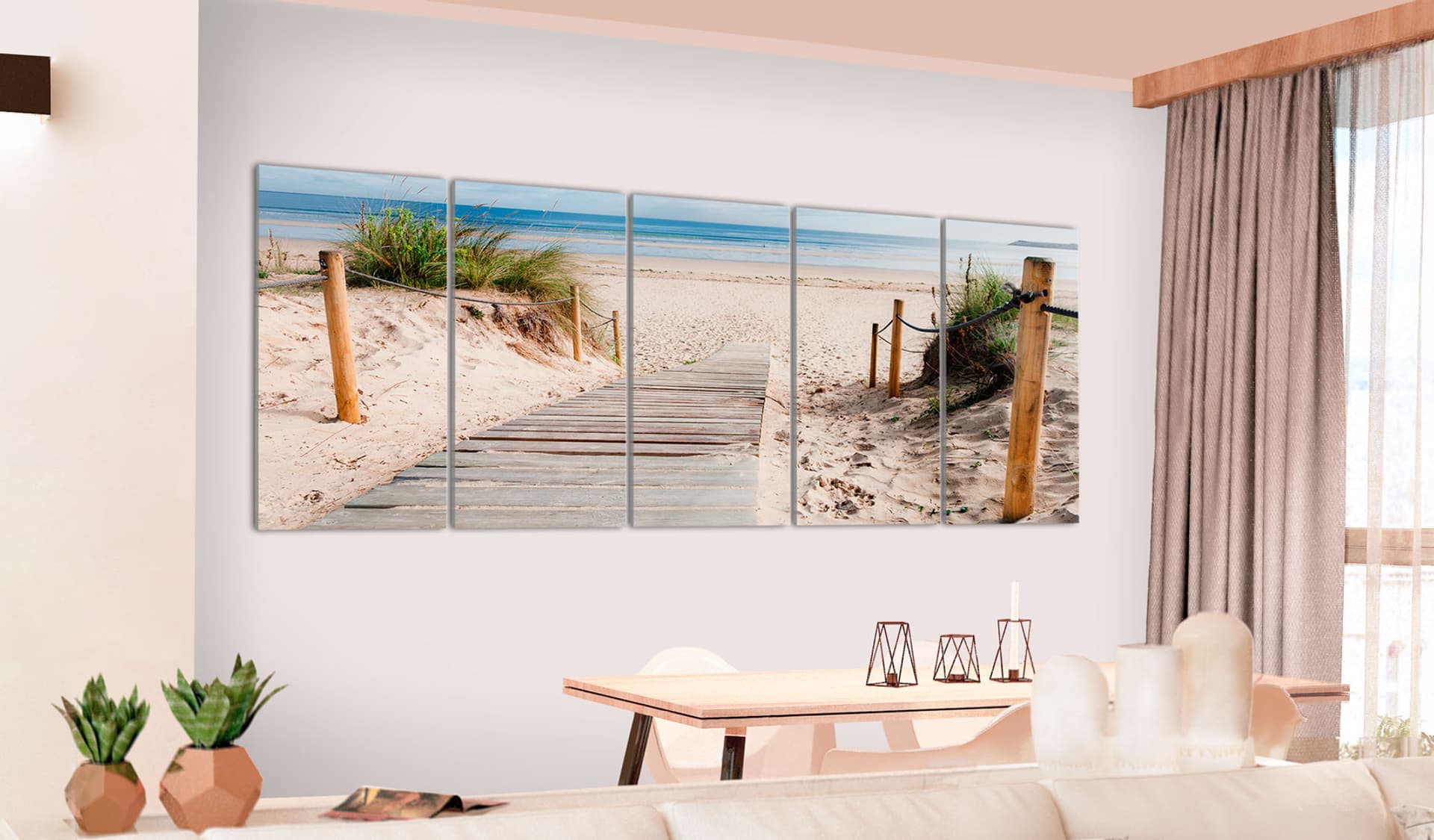 

Obraz - Plaża po deszczu (rozmiar 200x80)