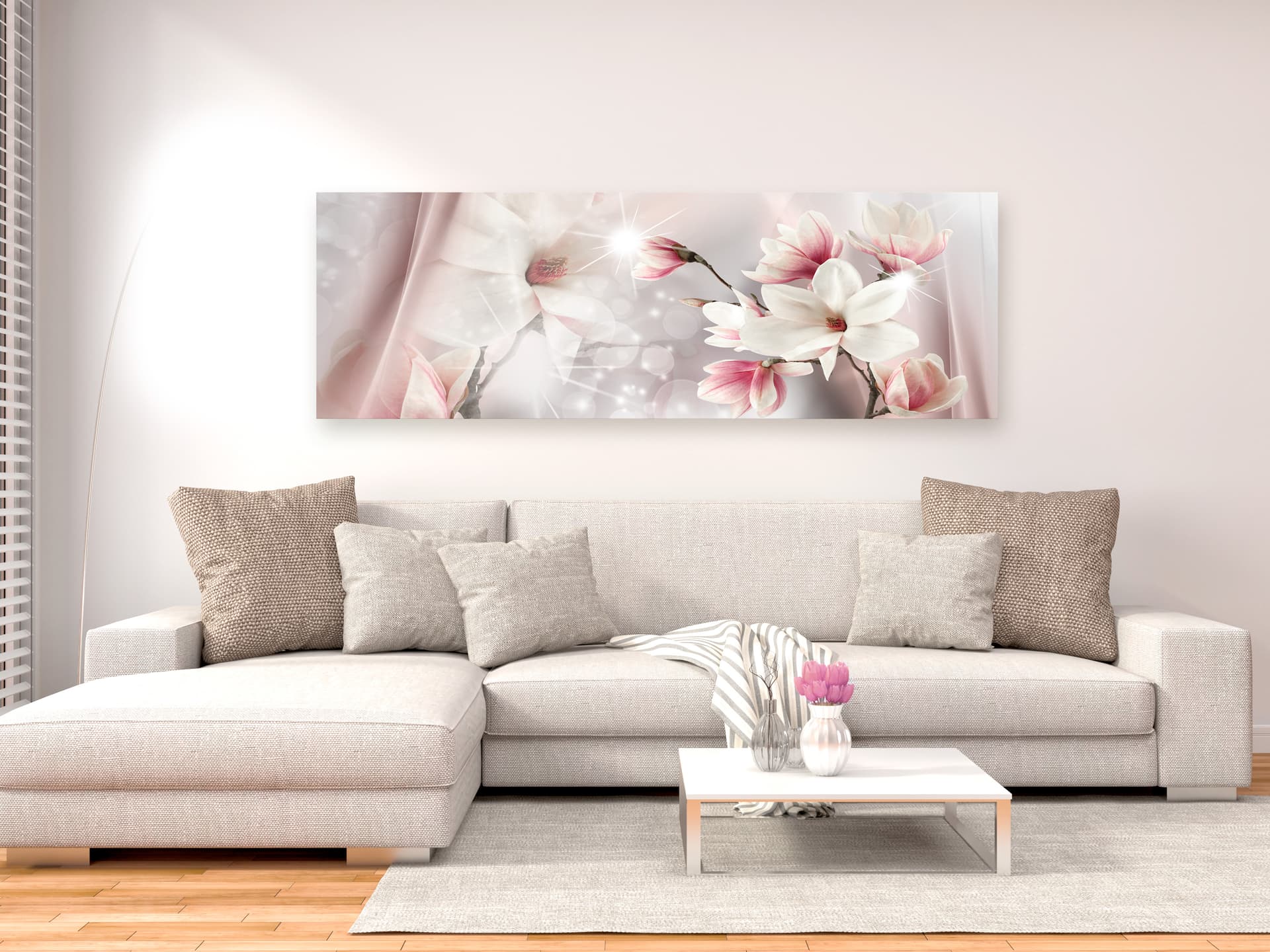 

Obraz - Odbicie magnolii (1-częsciowy) wąski (rozmiar 150x50)
