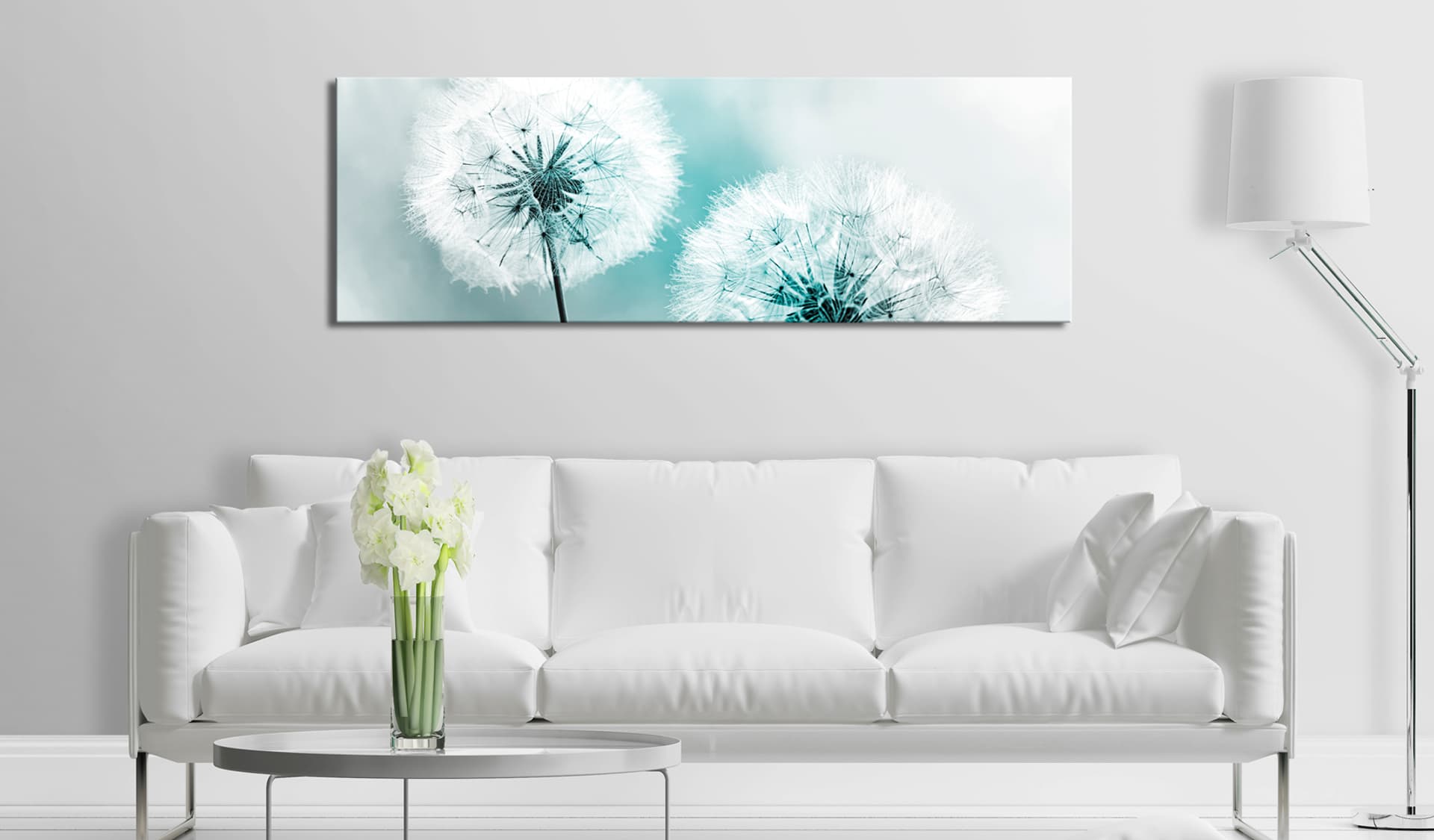 

Obraz - Niebieskie lato (rozmiar 120x40)