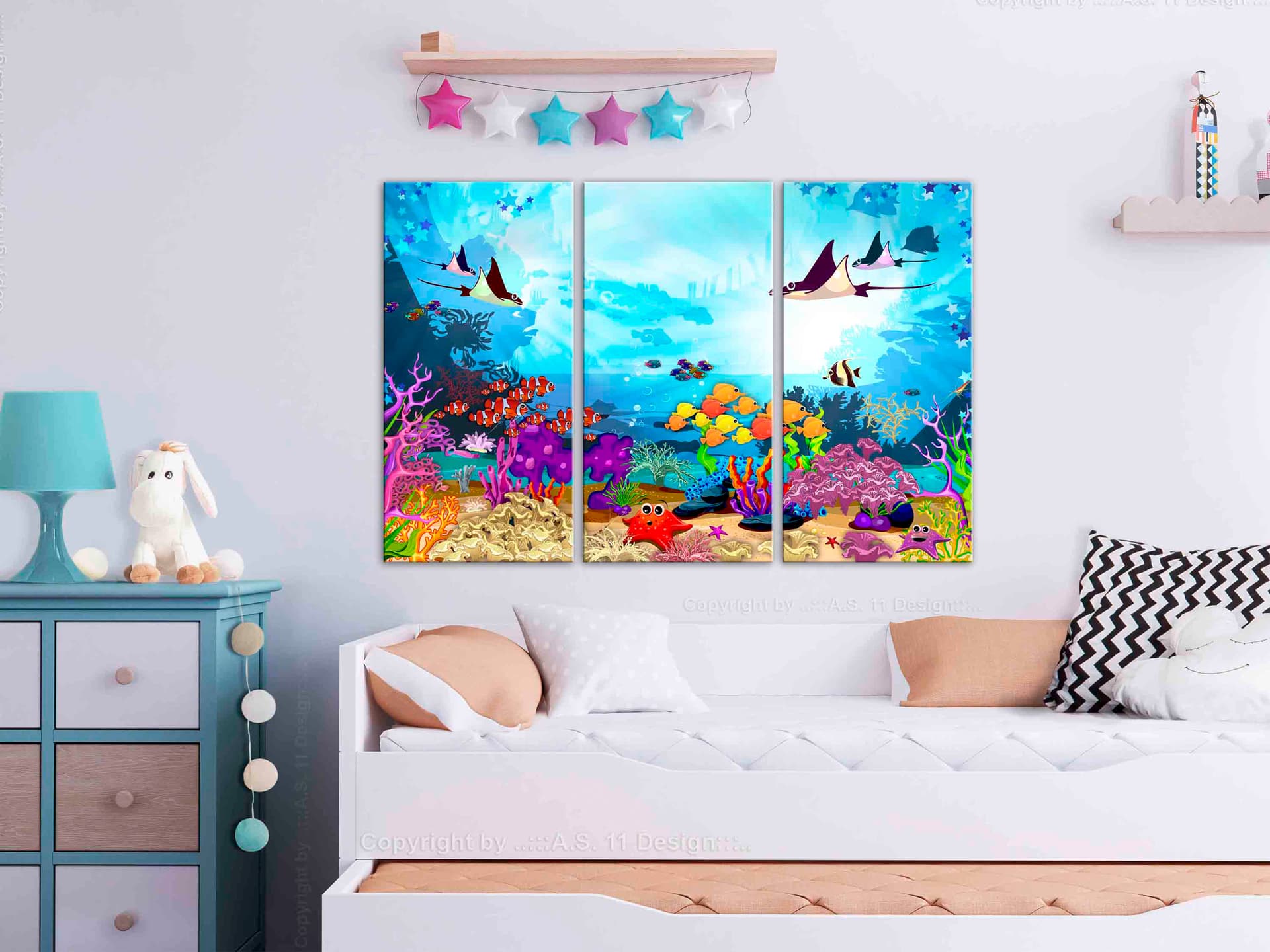 

Obraz - Podwodna zabawa (3-częściowy) (rozmiar 90x60)