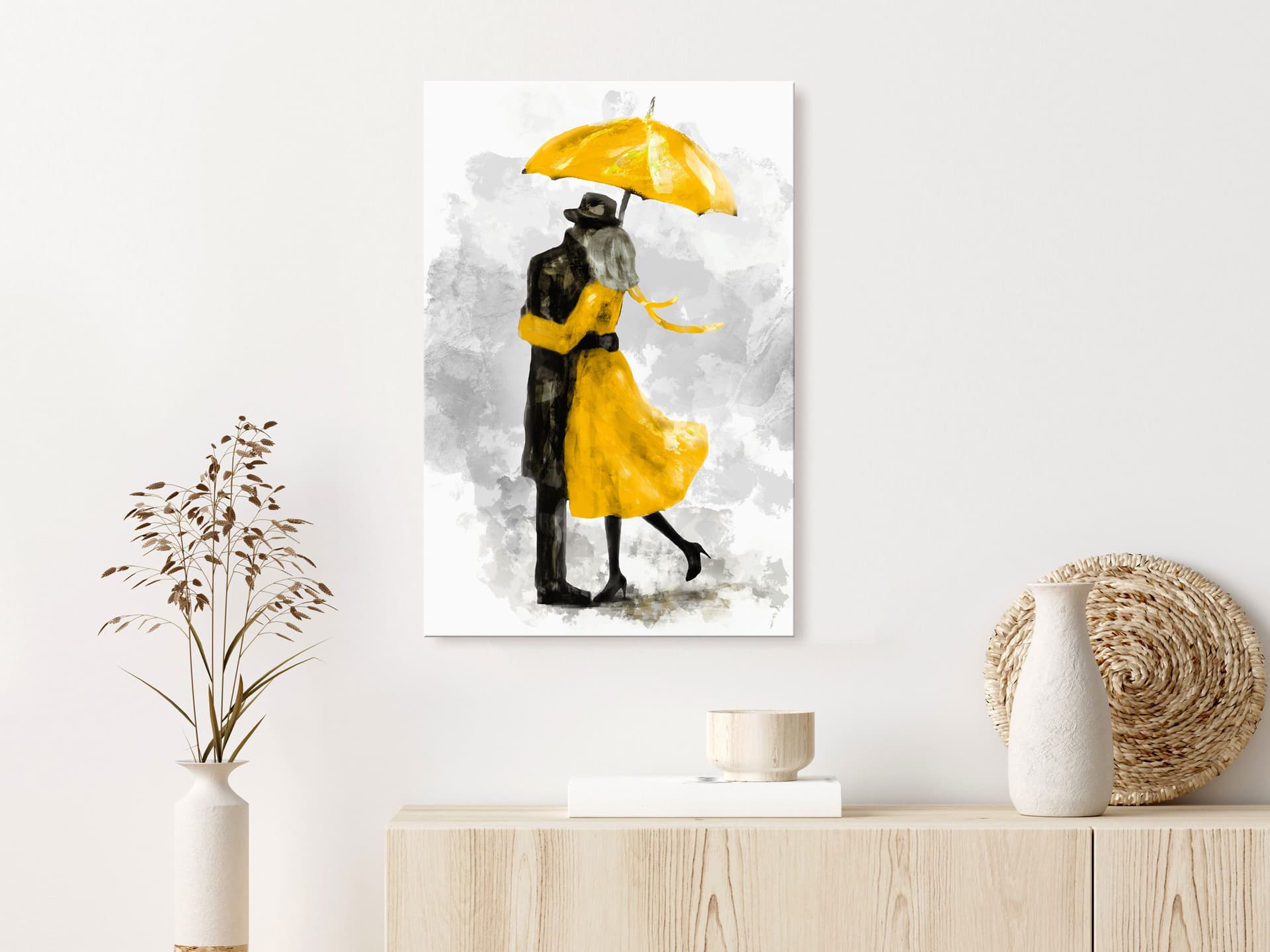 

Obraz - Pod żółtą parasolką (1-częściowy) pionowy (rozmiar 80x120)