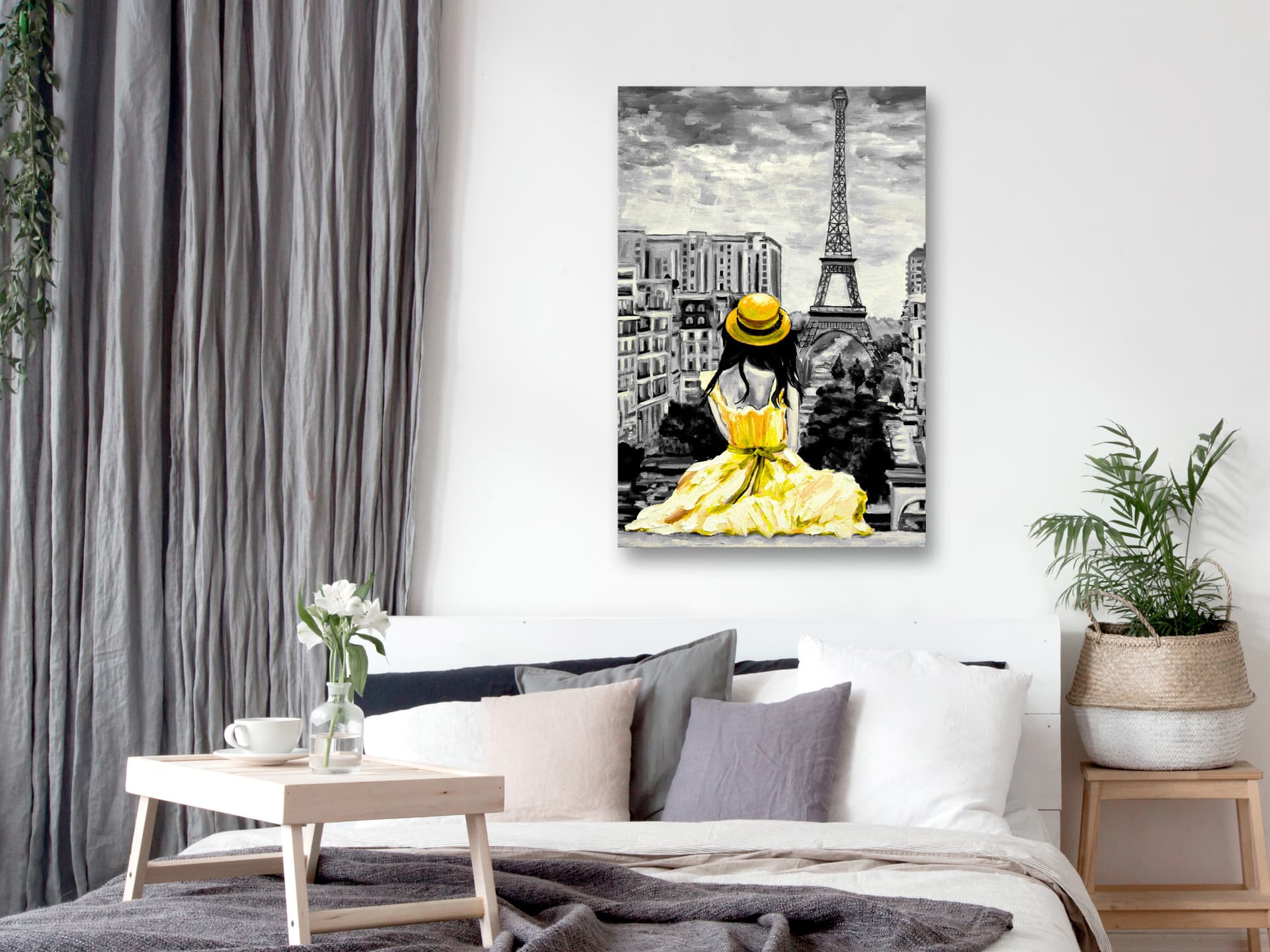 

Obraz - Paryski kolor (1-częściowy) pionowy żółty (rozmiar 40x60)