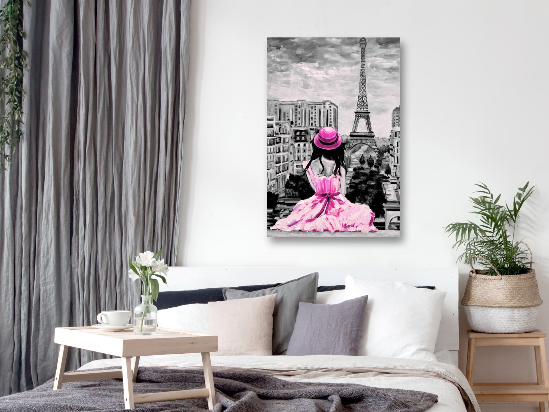 

Obraz - Paryski kolor (1-częściowy) pionowy różowy (rozmiar 60x90)