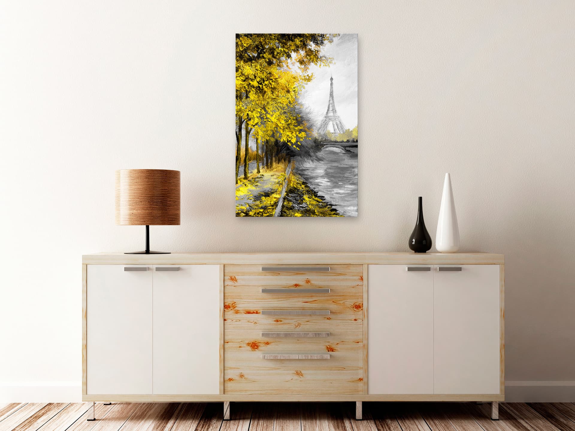 

Obraz - Paryski kanał (1-częściowy) pionowy żółty (rozmiar 60x90)