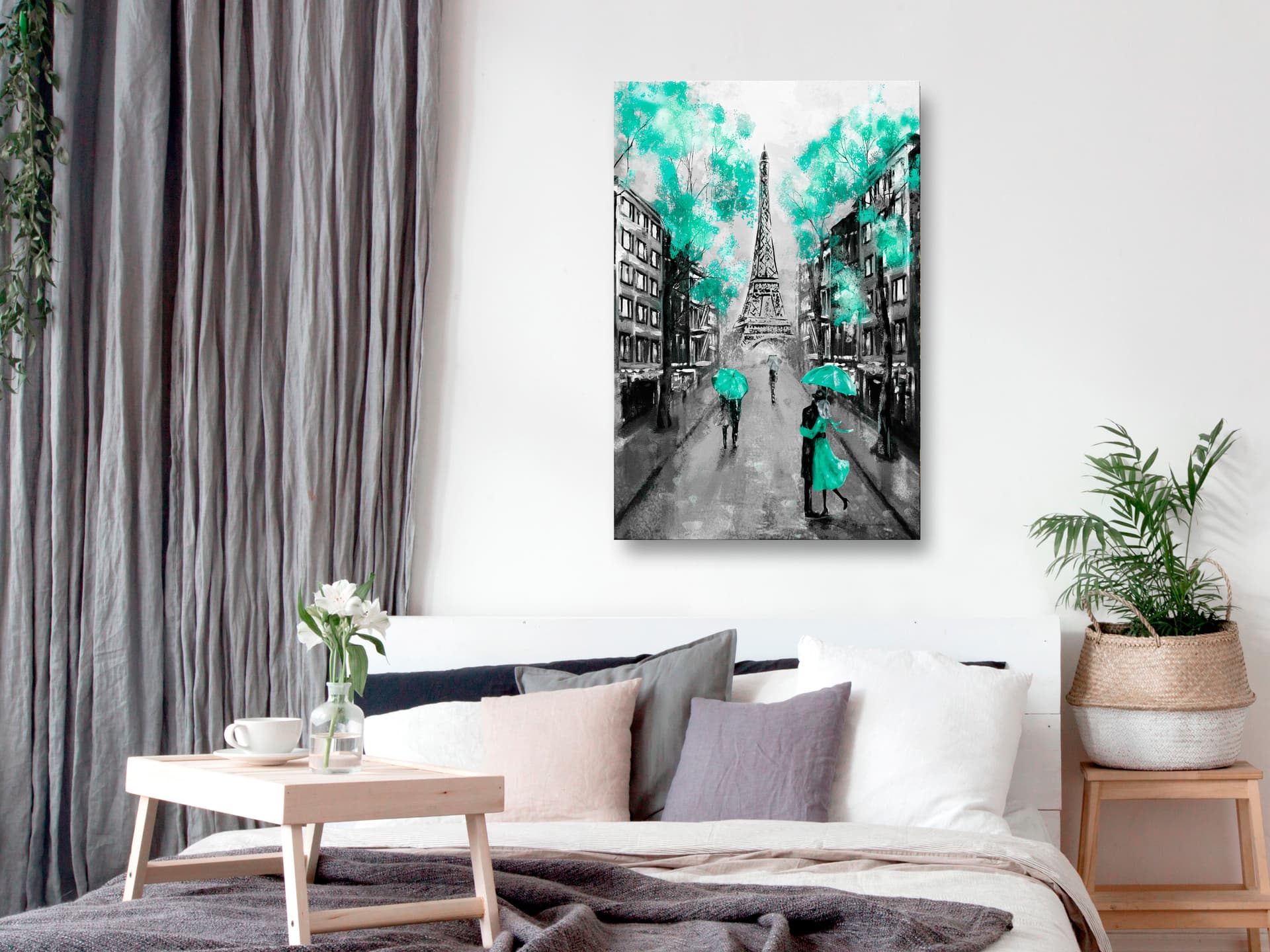 

Obraz - Paryskie rendez-vous (1-częściowy) pionowy zielony (rozmiar 80x120)