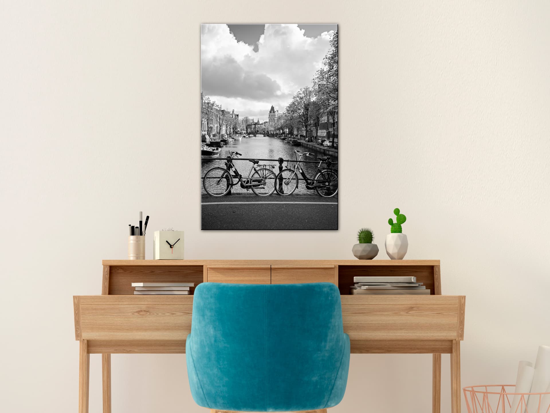 

Obraz - Rowery na moście (1-częściowy) pionowy (rozmiar 40x60)