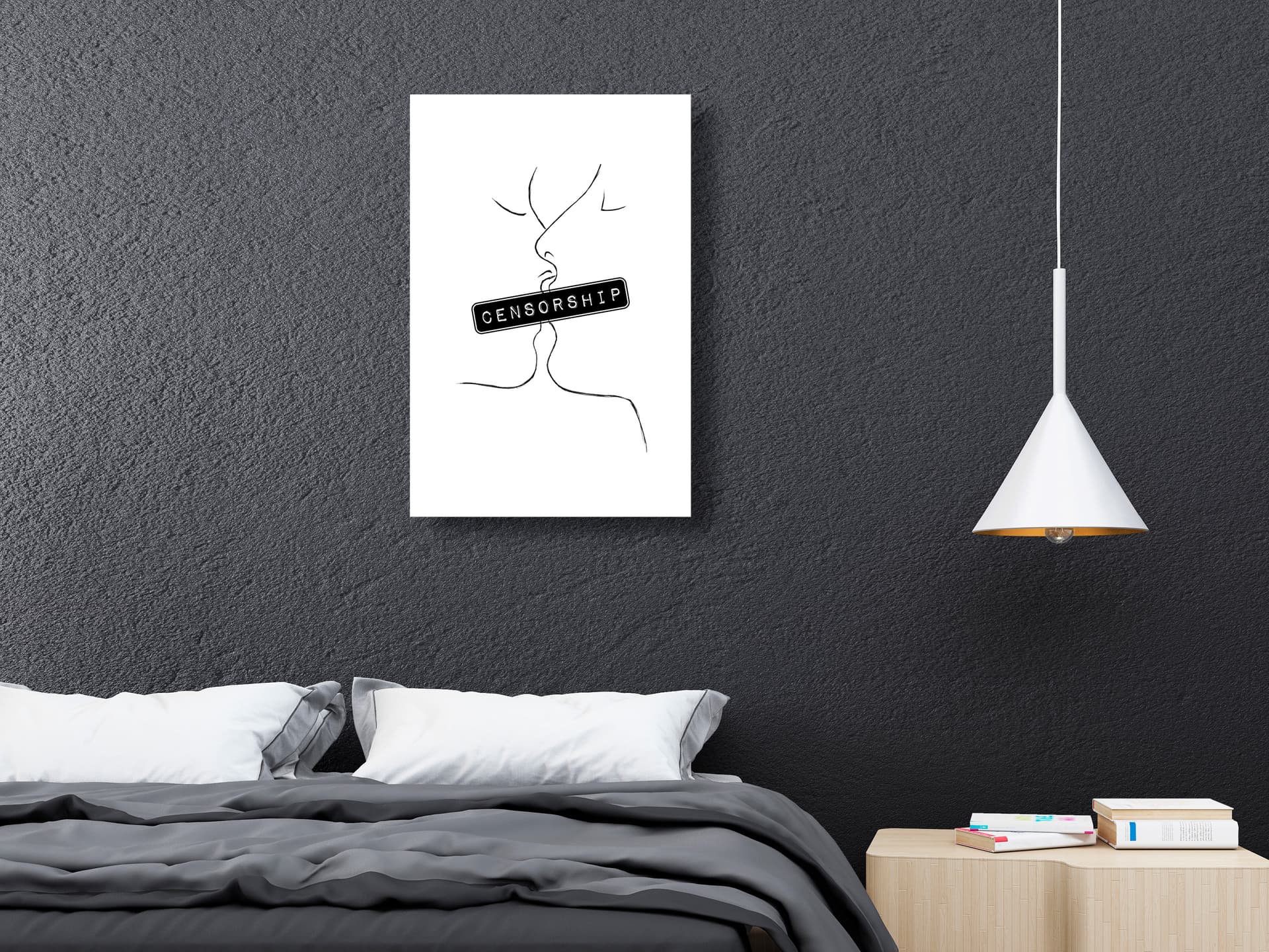 

Obraz - Cenzura (1-częściowy) pionowy (rozmiar 40x60)