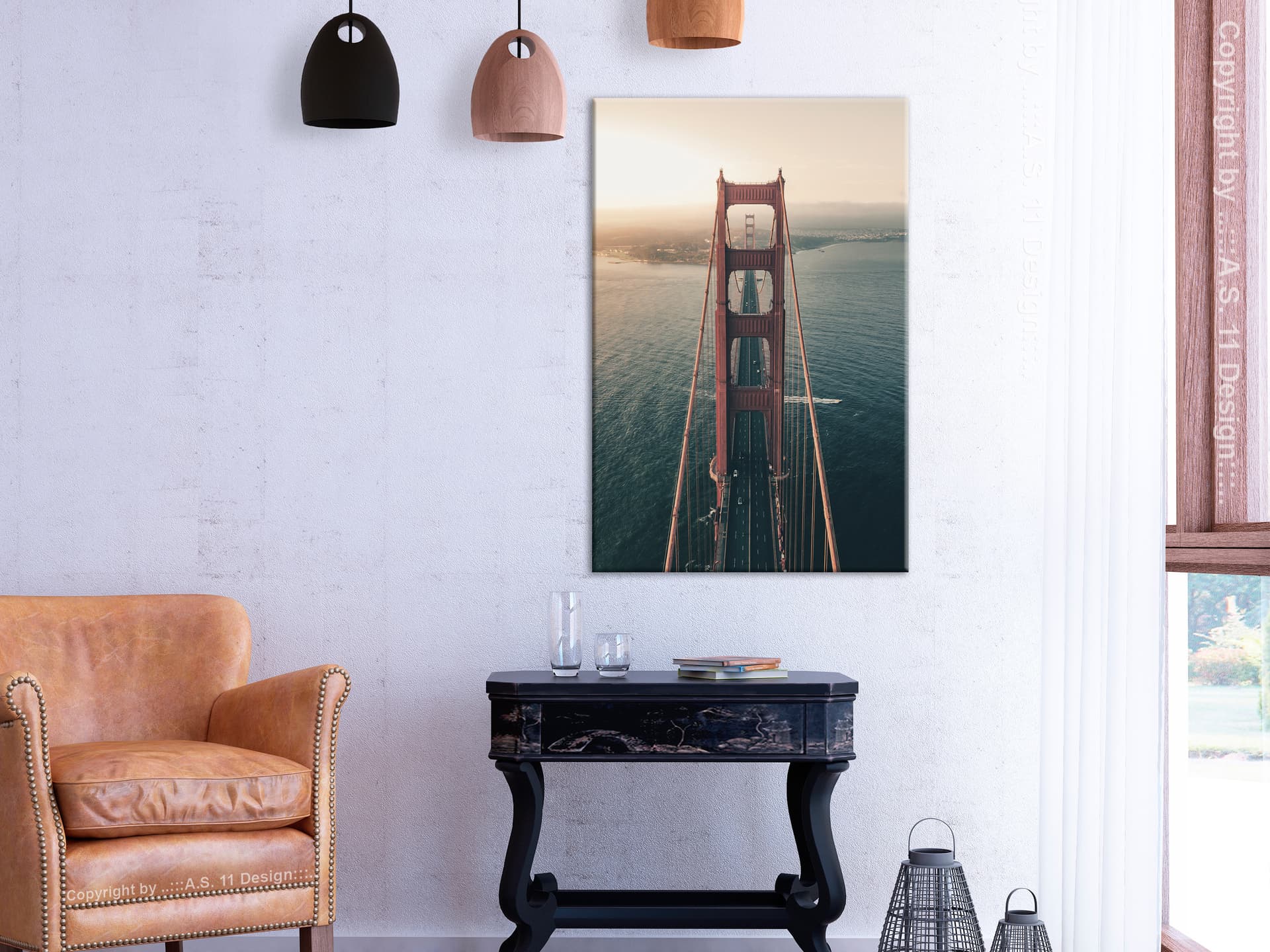 

Obraz - Golden Gate Bridge (1-częściowy) pionowy (rozmiar 40x60)