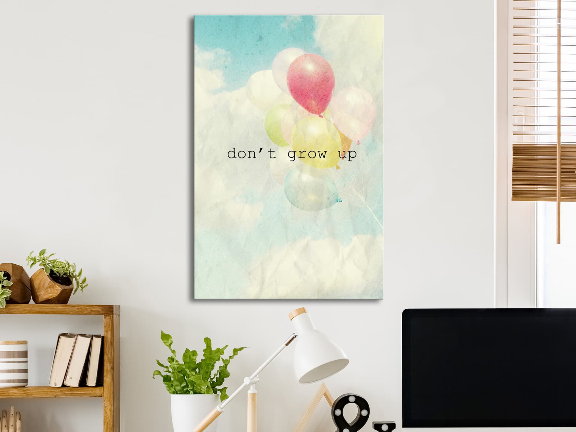 

Obraz - Don't grow up (1-częściowy) pionowy (rozmiar 40x60)