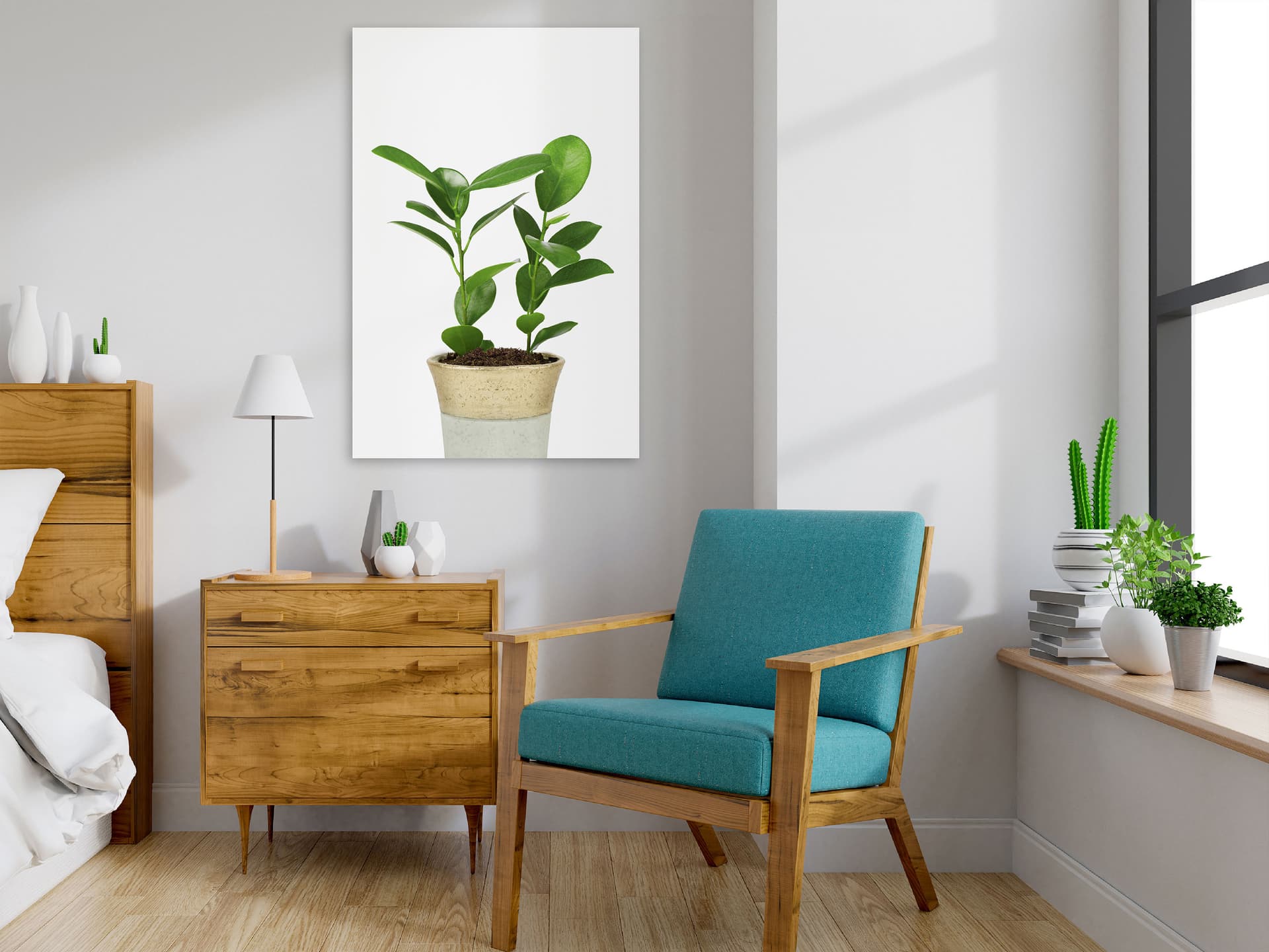 

Obraz - Roślina w doniczce (1-częściowy) pionowy (rozmiar 40x60)
