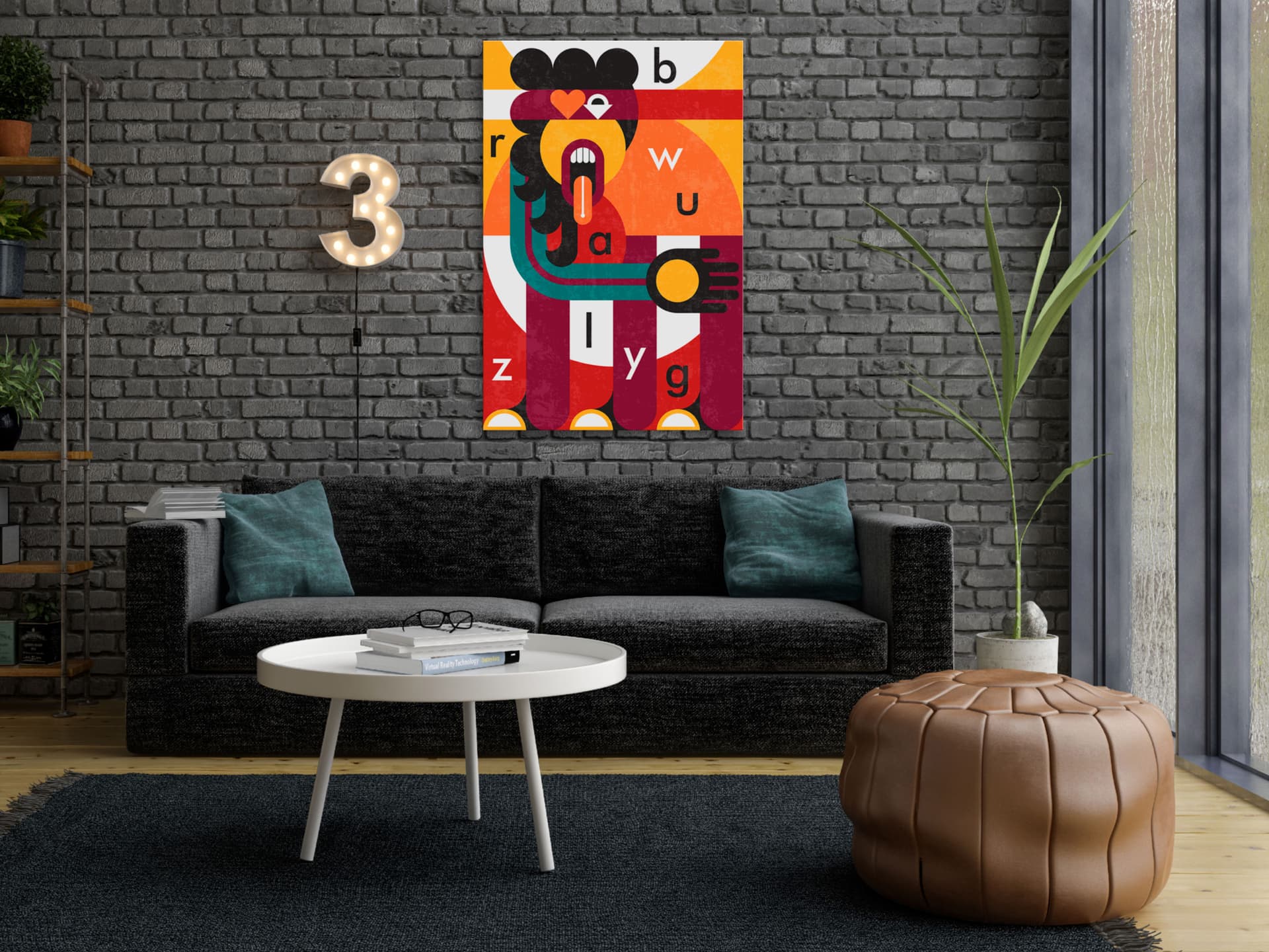 

Obraz - Sztuka designu (1-częściowy) pionowy (rozmiar 40x60)