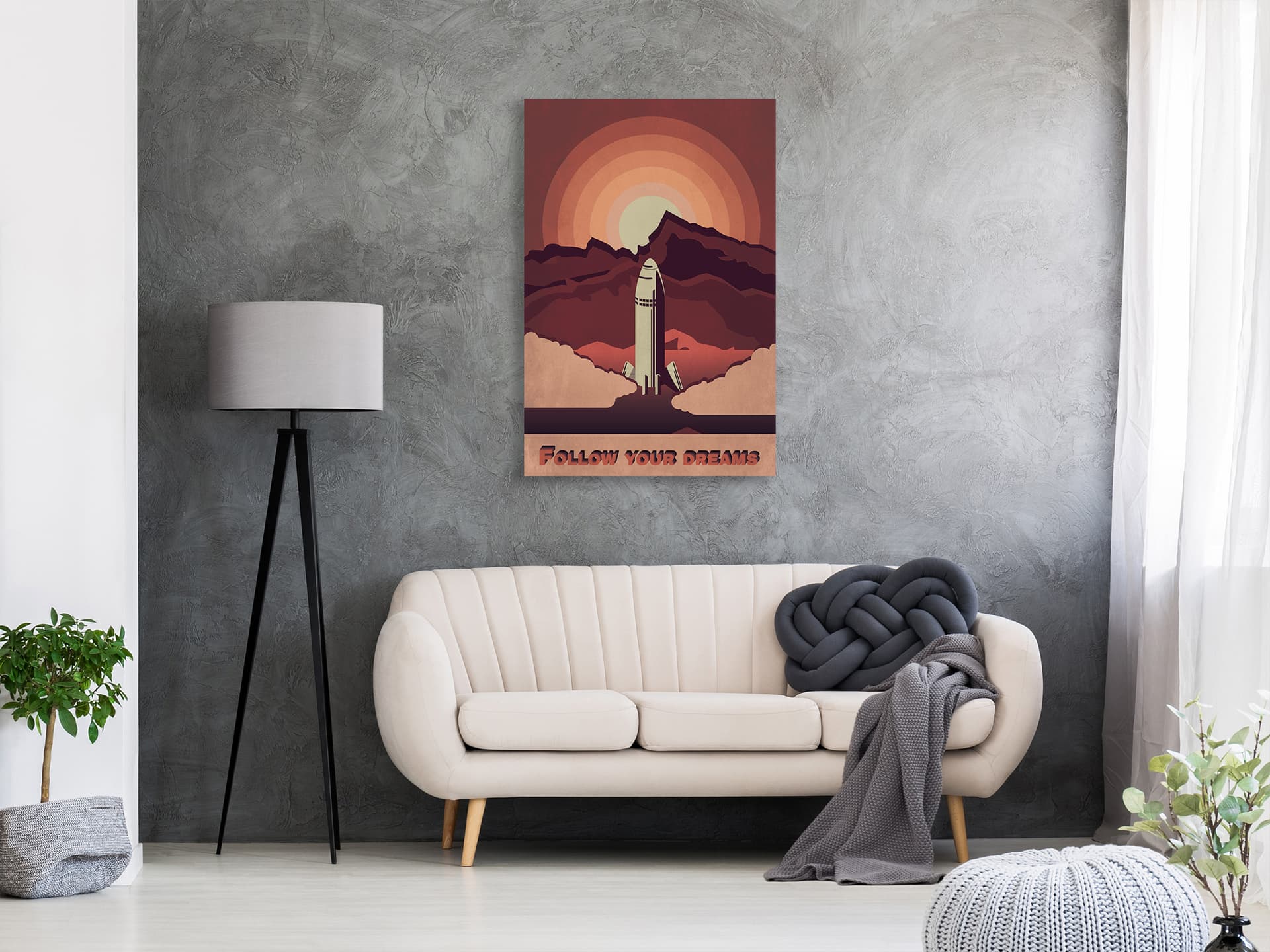 

Obraz - Lot w kosmos (1-częściowy) pionowy (rozmiar 40x60)