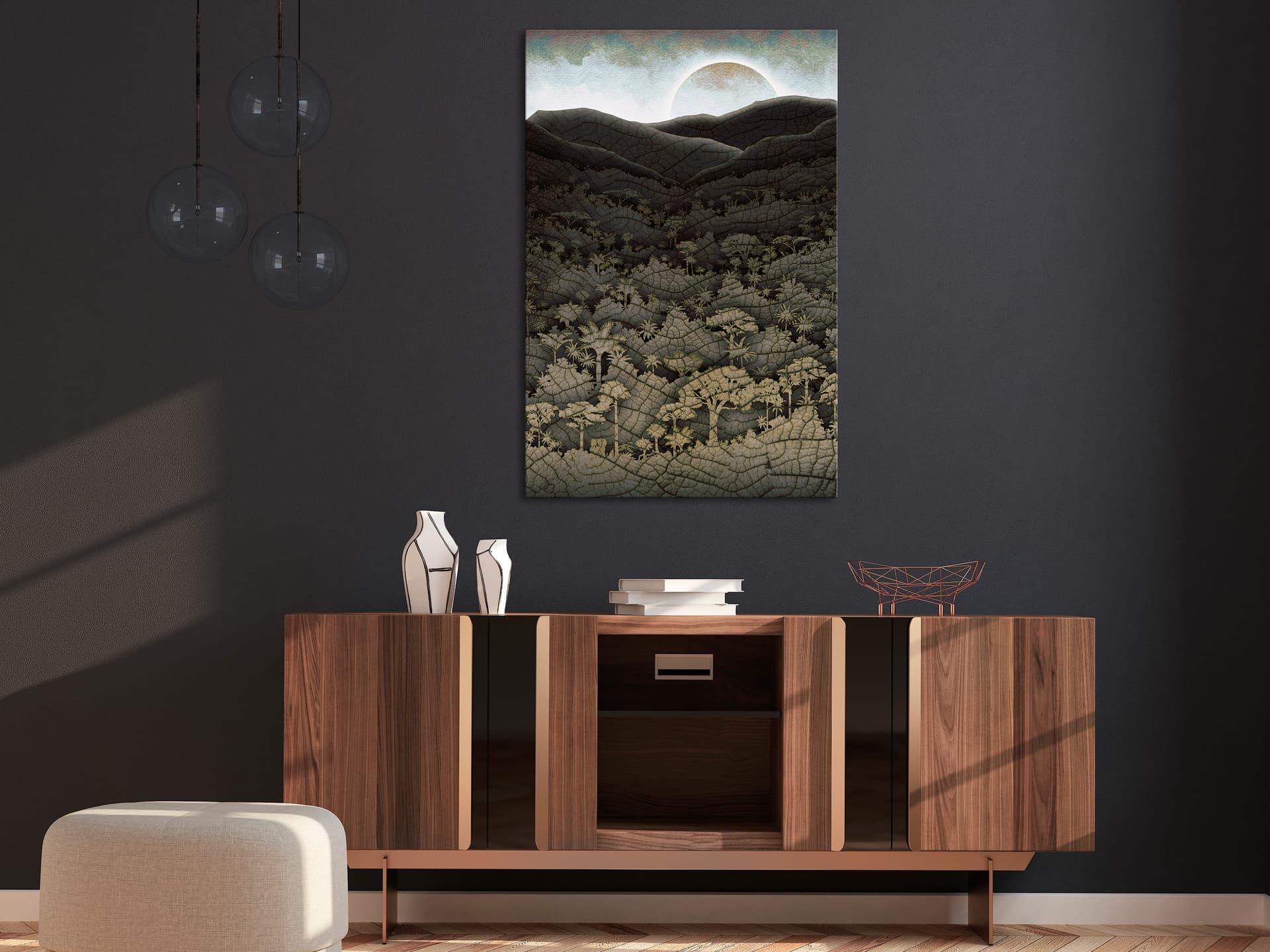 

Obraz - Struktura dżungli (1-częściowy) pionowy (rozmiar 40x60)