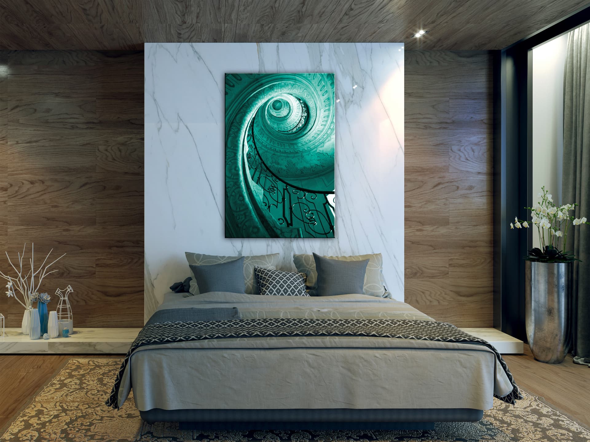 

Obraz - Architektoniczna spirala (1-częściowy) pionowy (rozmiar 40x60)