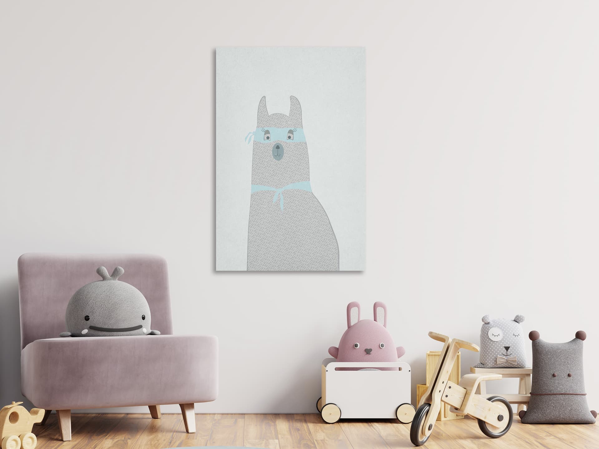 

Obraz - Tajemnicza lama (1-częściowy) pionowy (rozmiar 40x60)