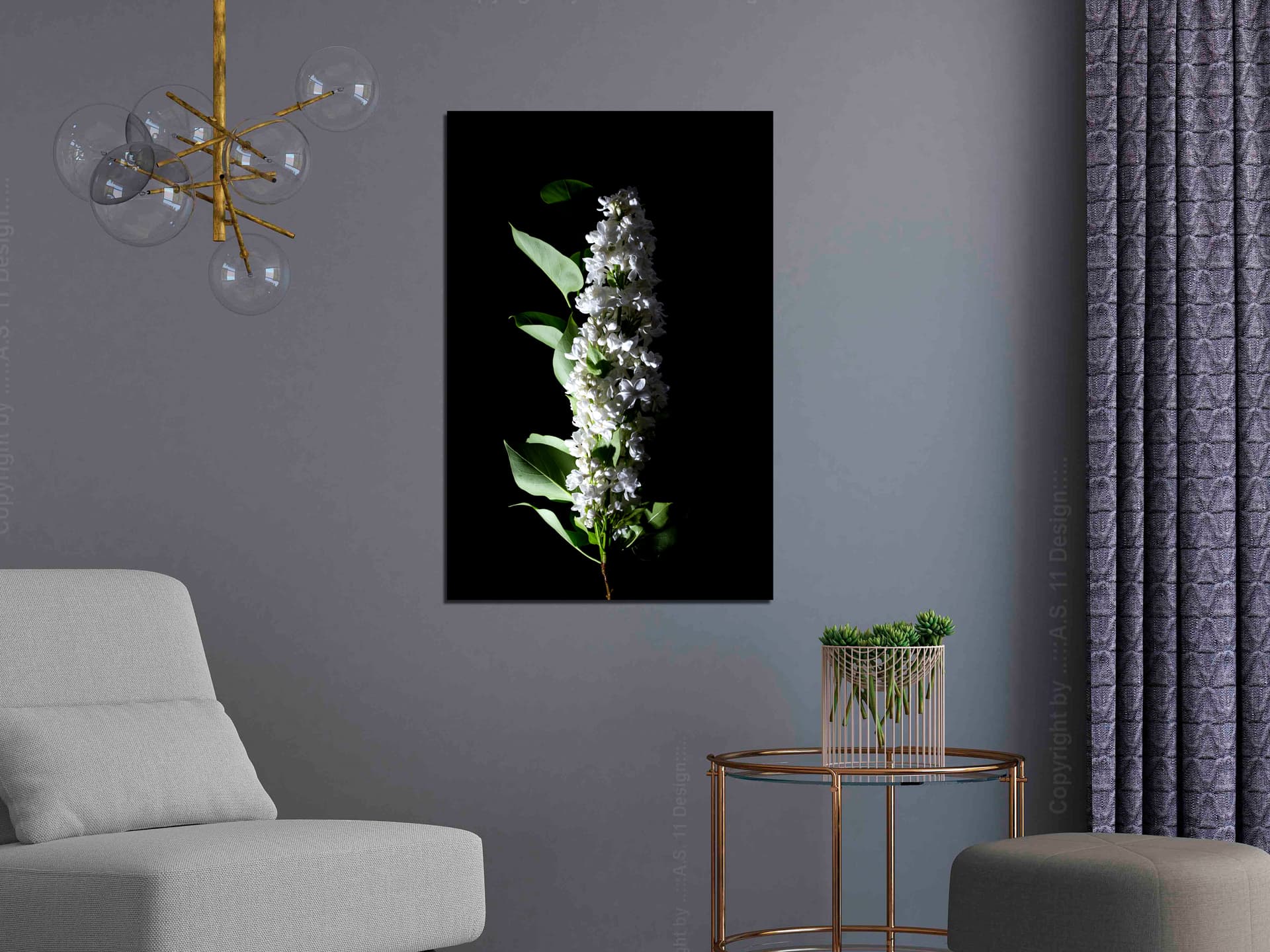 

Obraz - Białe bzy (1-częściowy) pionowy (rozmiar 40x60)