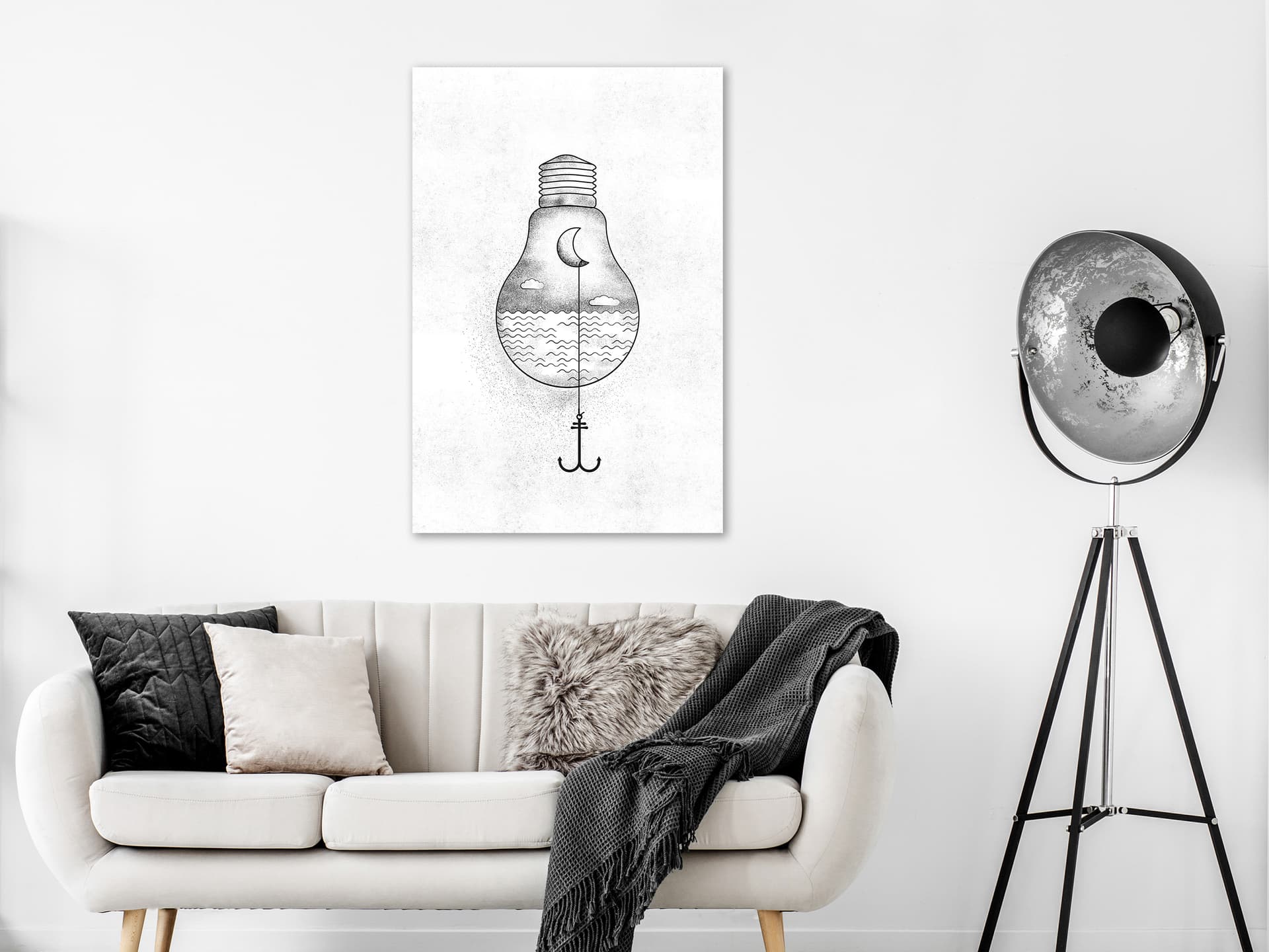 

Obraz - Zakotwiczony księżyc (1-częściowy) pionowy (rozmiar 40x60)