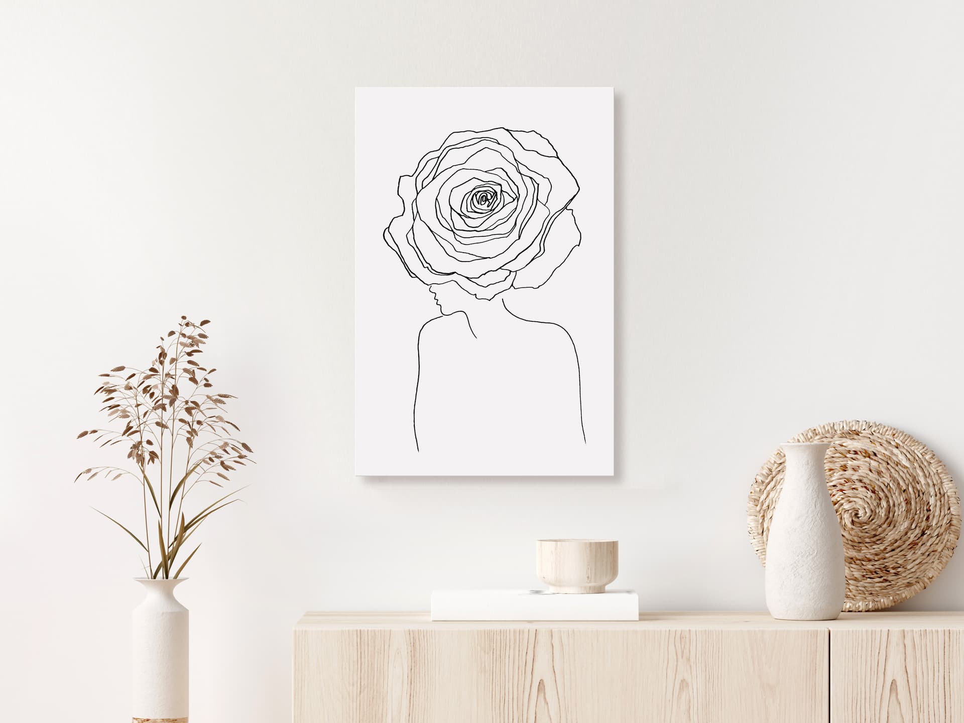

Obraz - Odwrócone spojrzenie (1-częściowy) pionowy (rozmiar 40x60)