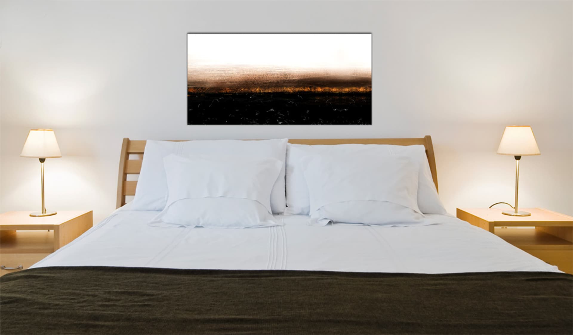 

Obraz malowany - Black soil (Abstraction) (rozmiar 120x60)