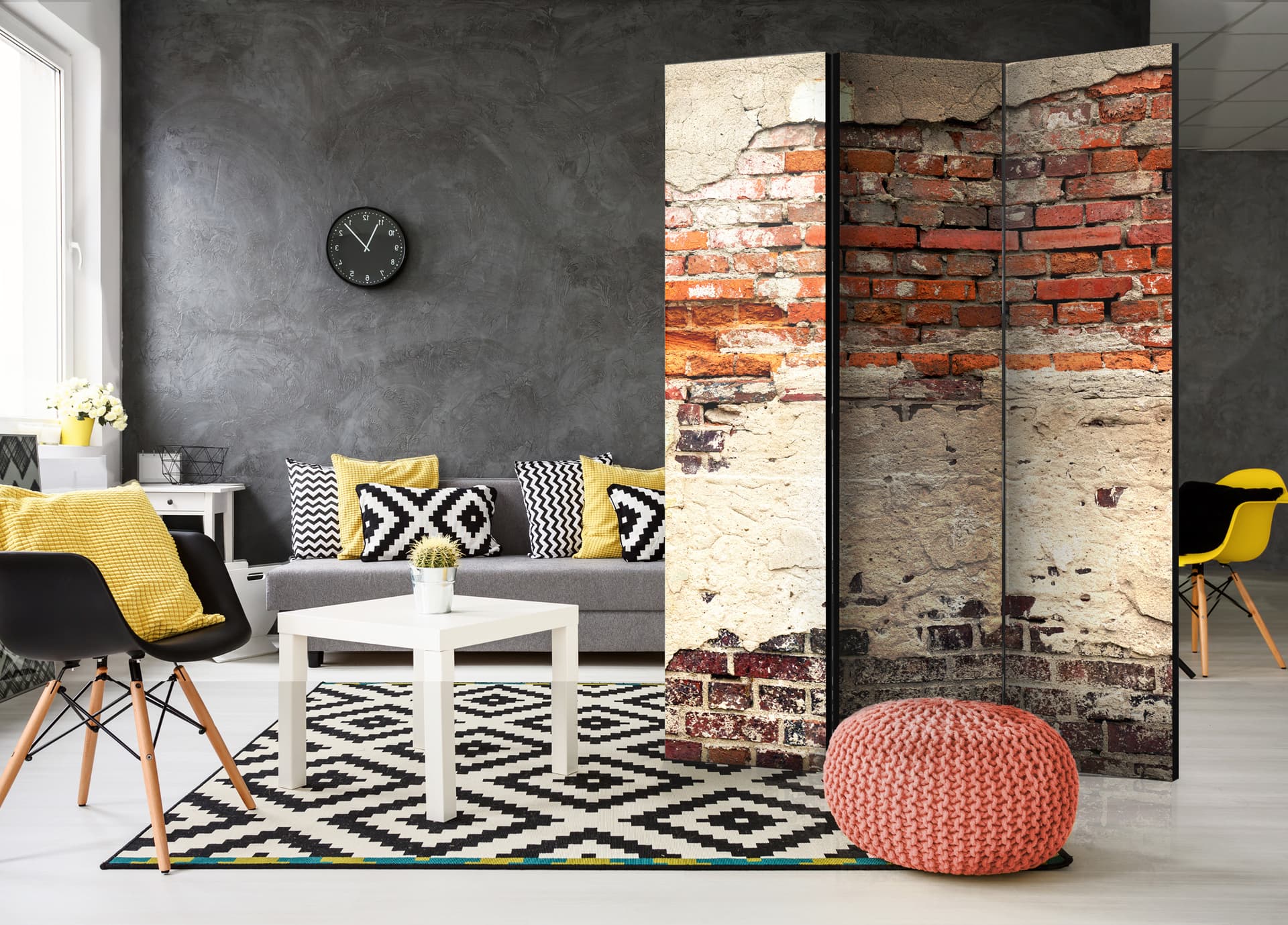 

Parawan 3-częściowy - Historia miasta [Room Dividers] (rozmiar 135x172)