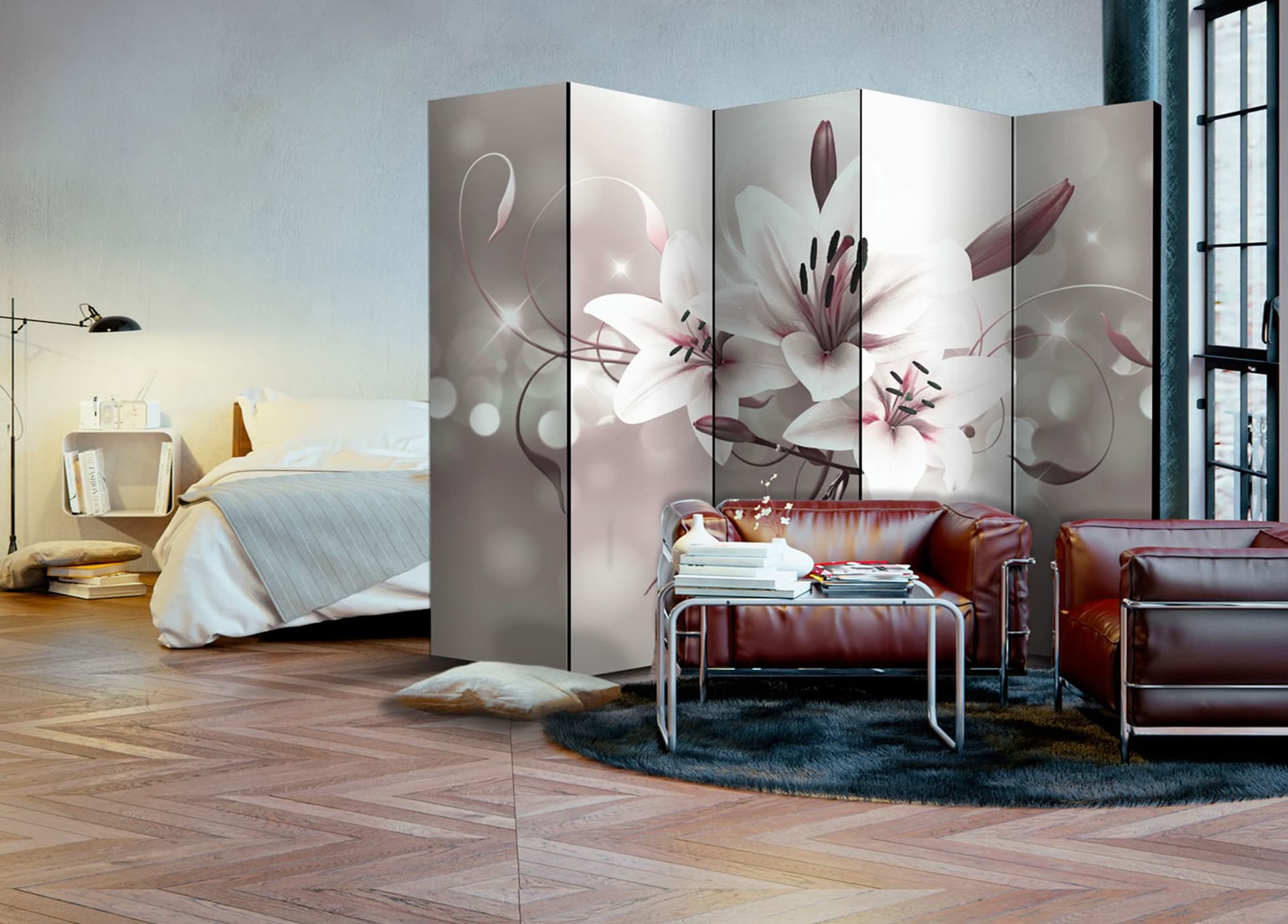 

Parawan 5-częściowy - Ulubienica królów II [Room Dividers] (rozmiar 225x172)