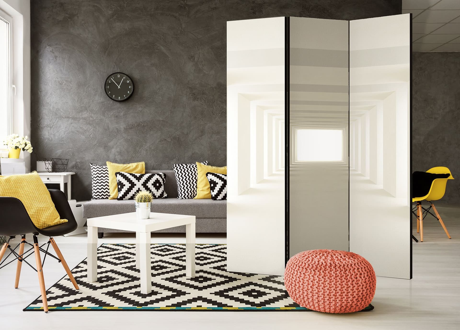 

Parawan 3-częściowy - W stronę światła [Room Dividers] (rozmiar 135x172)