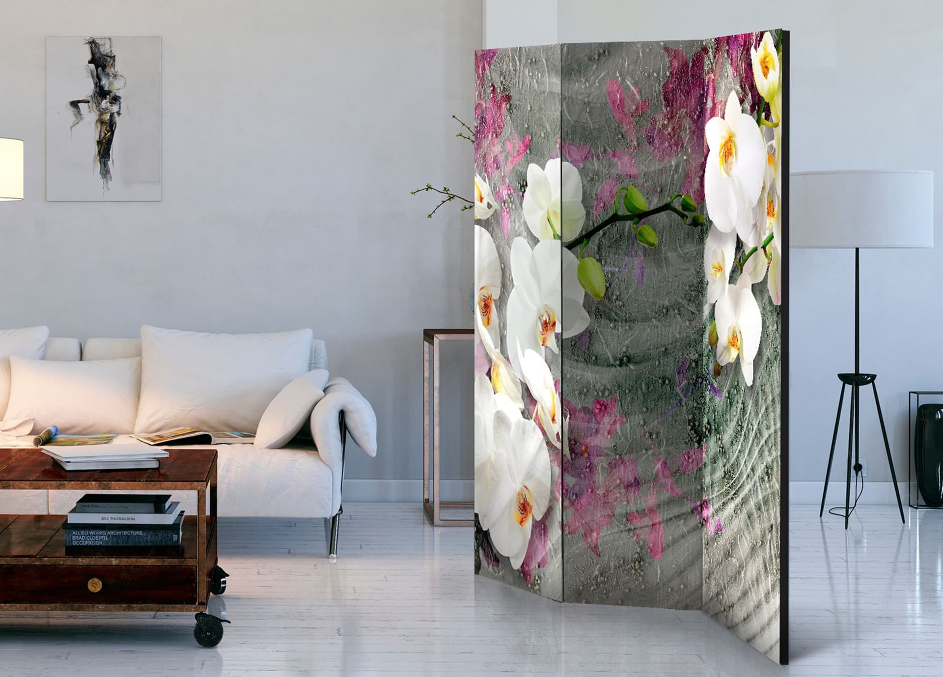 

Parawan 3-częściowy - Dźwięki pustyni [Room Dividers] (rozmiar 135x172)