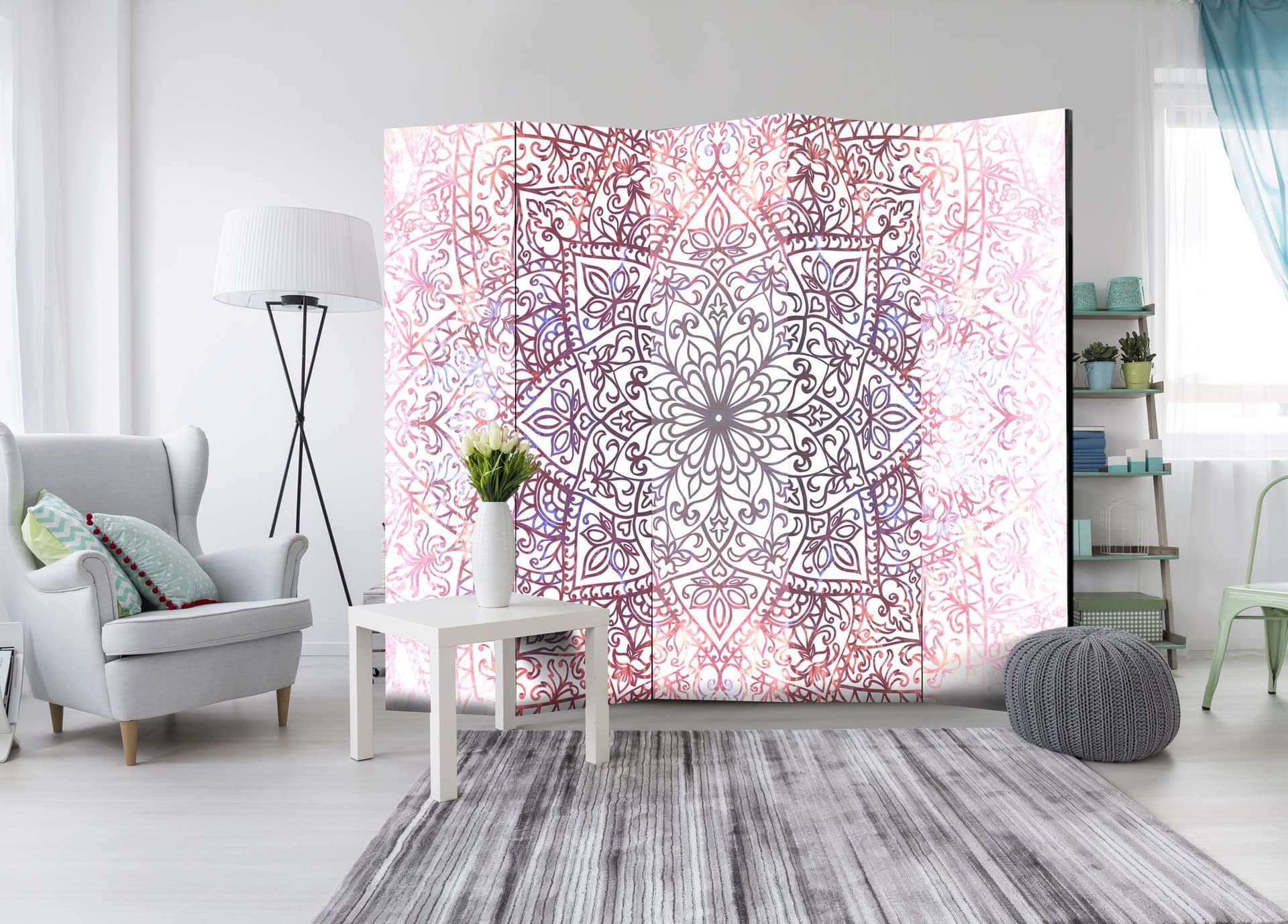 

Parawan 5-częściowy - Etniczna perfekcja II [Room Dividers] (rozmiar 225x172)